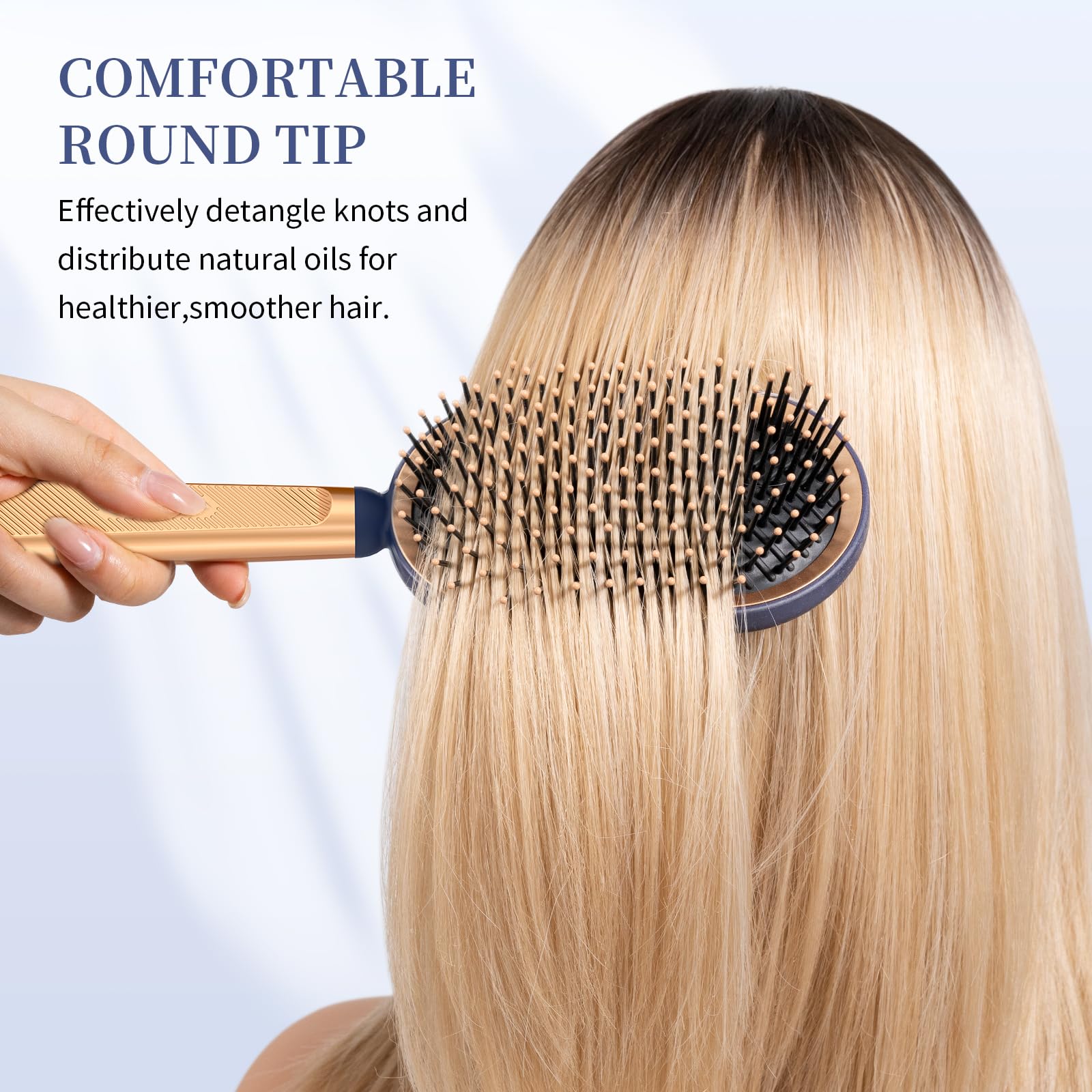 SHINLEA Large Paddle Hair Brush for Blow Drying and Scalp Massage