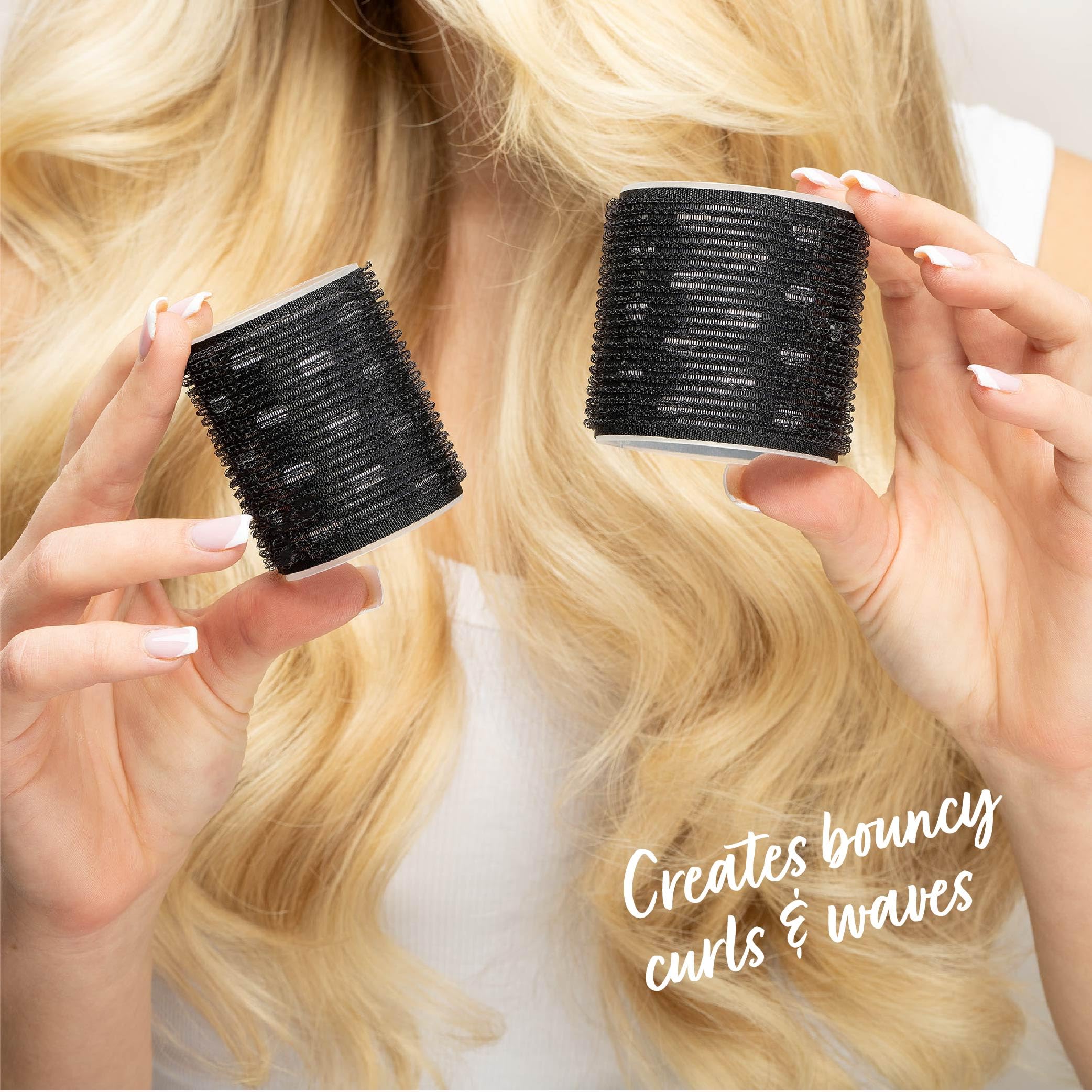 Brushworks Ceramic Thermal Hair Rollers - 9 Pack Assorted Sizes for Volume & Curls 4