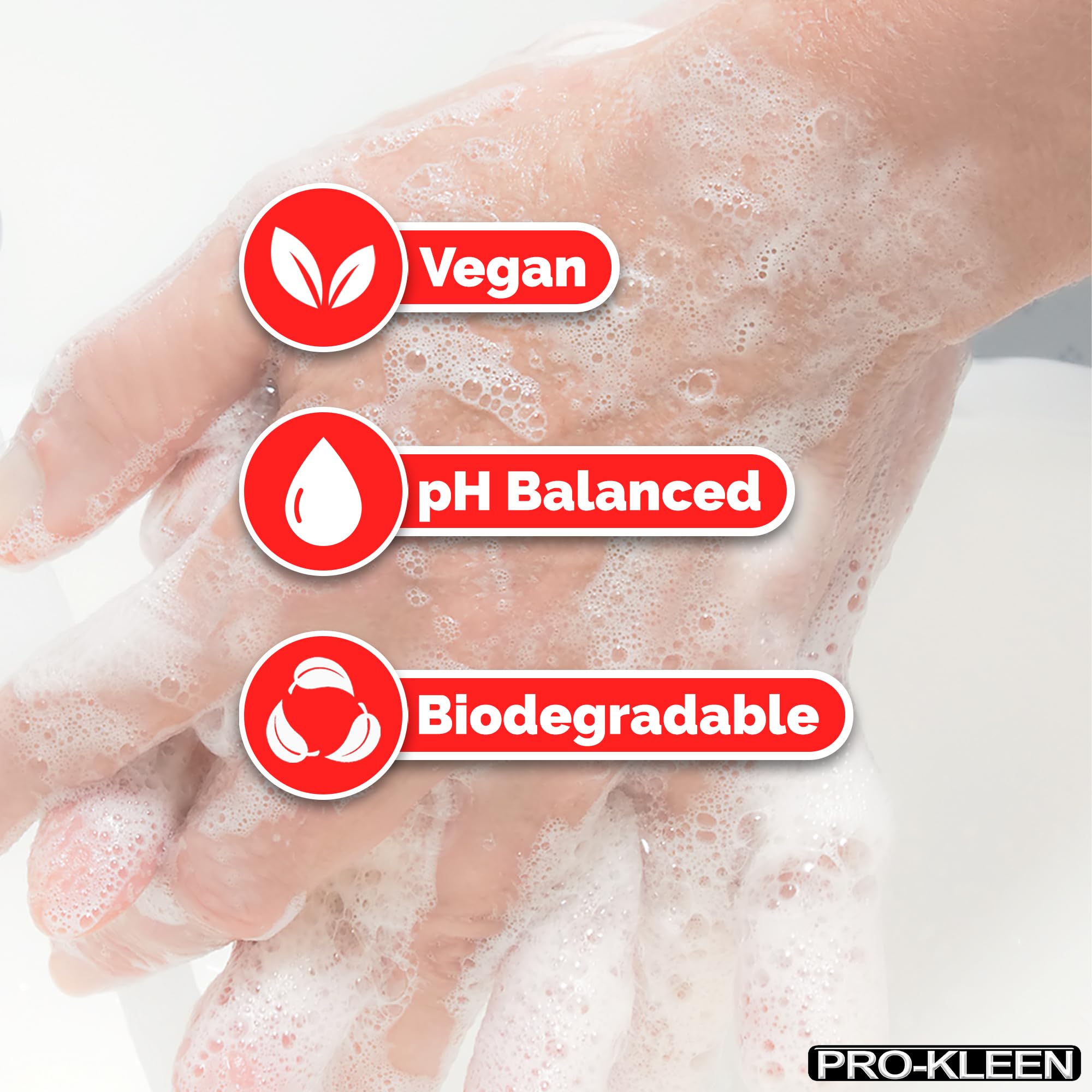 Pro-Kleen 5L Citrus Hand Foam Soap Refill - Kind to Skin & Economical 9