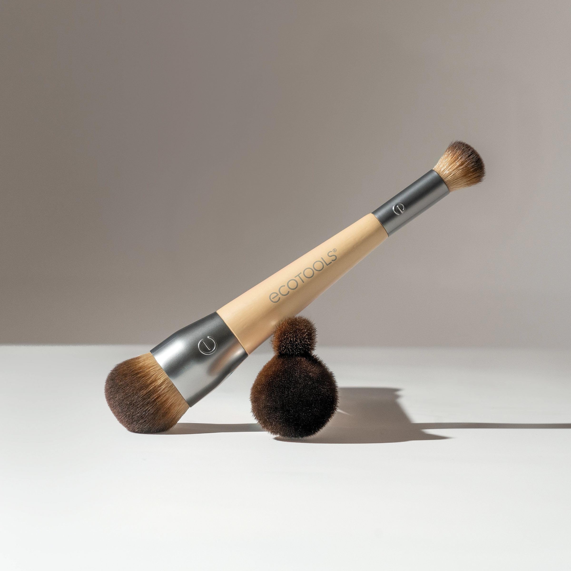 EcoTools Blend + Conceal Dual-Ended Makeup Brush for Foundation and Concealer 8