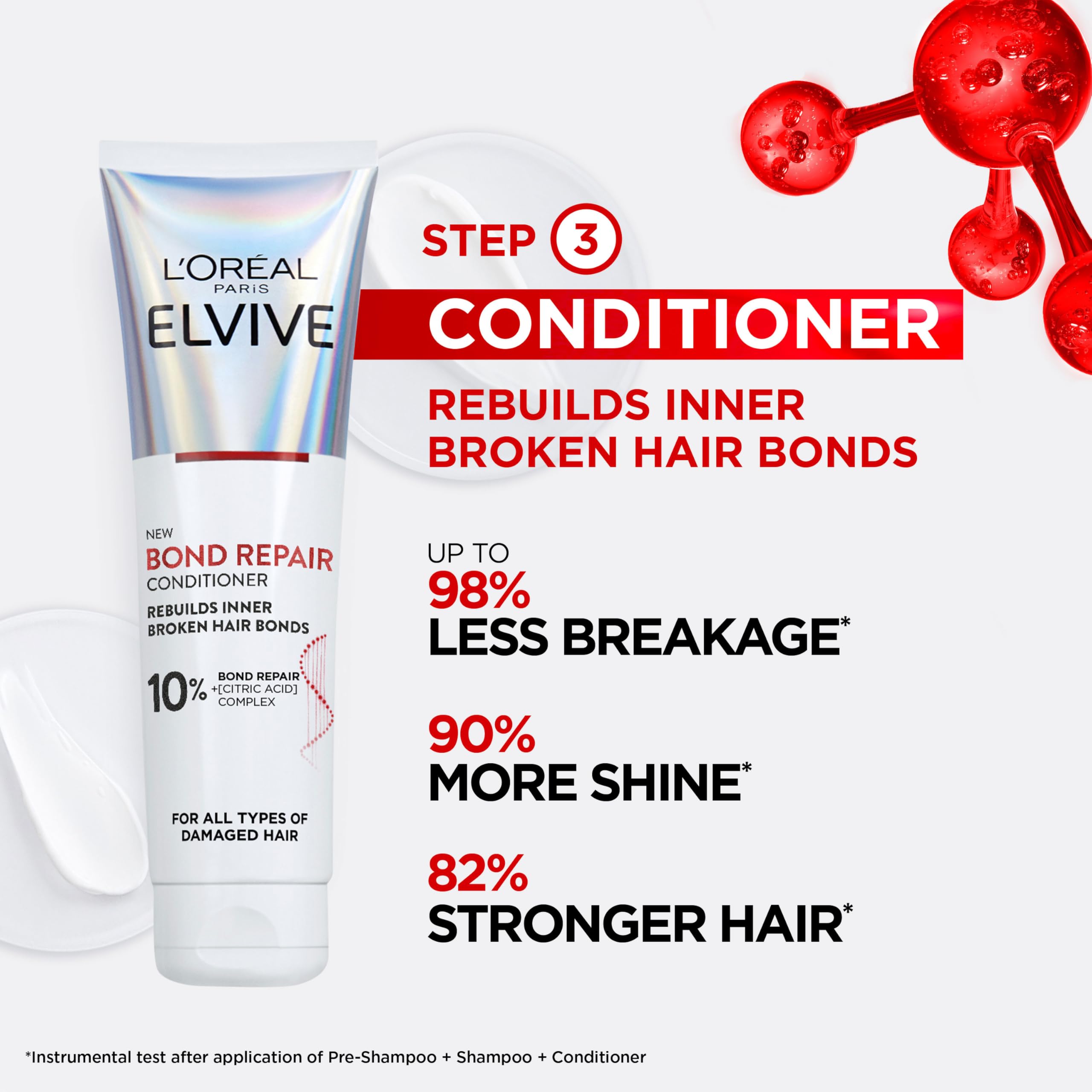L'Oreal Paris Elvive Bond Repair Conditioner for Severely Damaged Hair