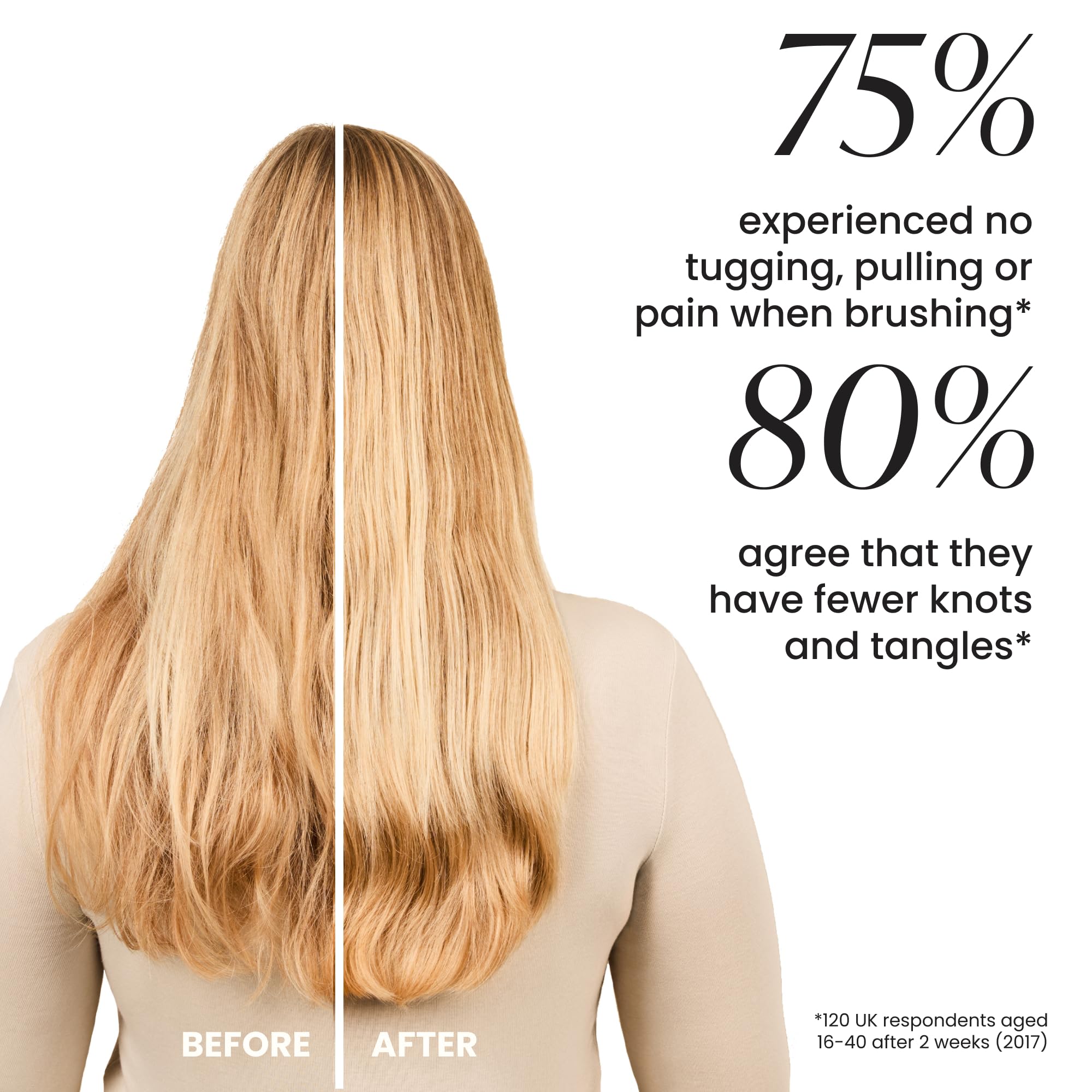 Tangle Teezer Large Ultimate Detangler Hairbrush - Peach Glow - For Thick, Curly & Long Hair 6