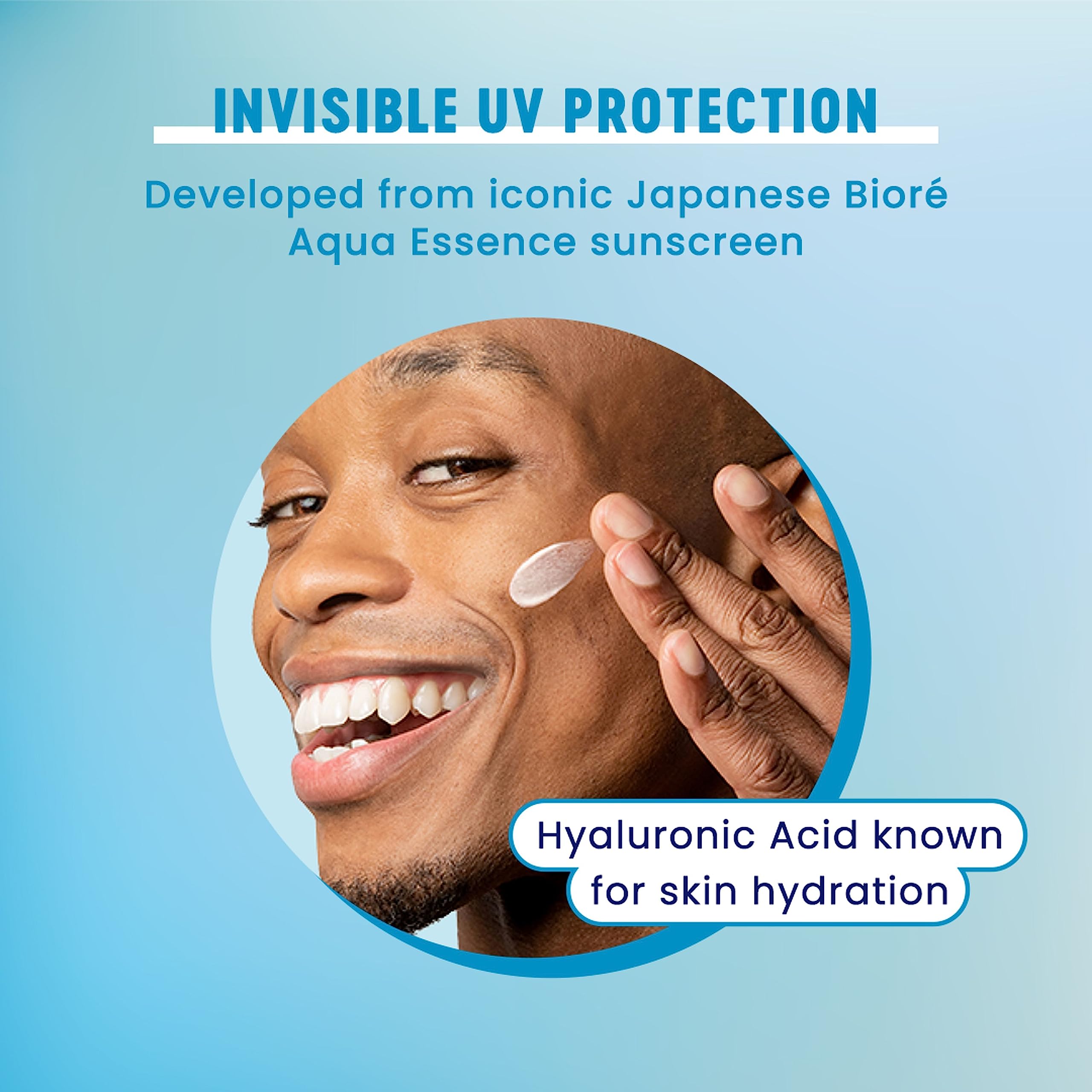 Bioré UV Aqua Rich Water Essence Sunscreen SPF 50, 50ml - Weightless Moisture & Protection 4