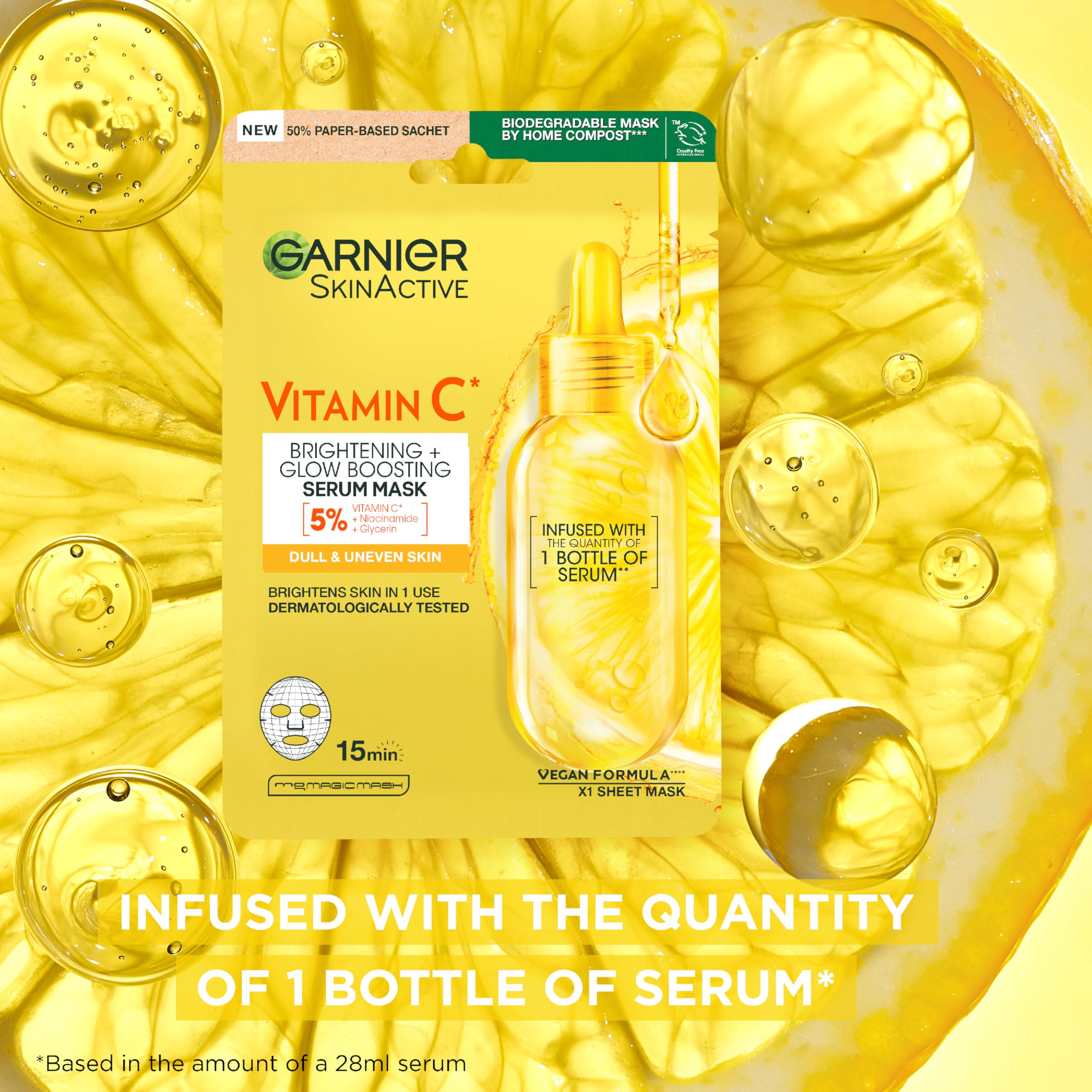 Garnier Vitamin C Glow Getter Giftset: Brightens Skin, Reduces Dark Spots 4