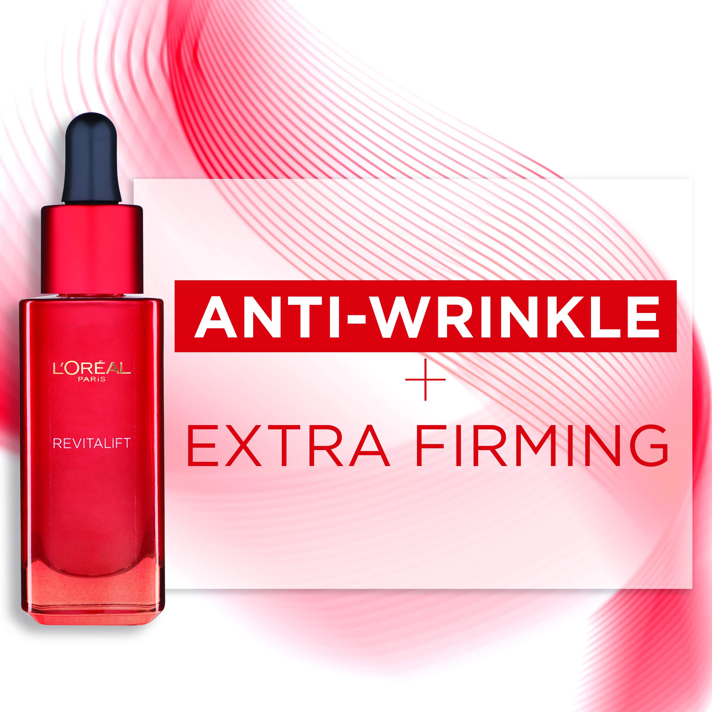 L'Oreal Paris Revitalift Hydrating Smoothing Anti-Aging Face Serum with Pro-Retinol 7
