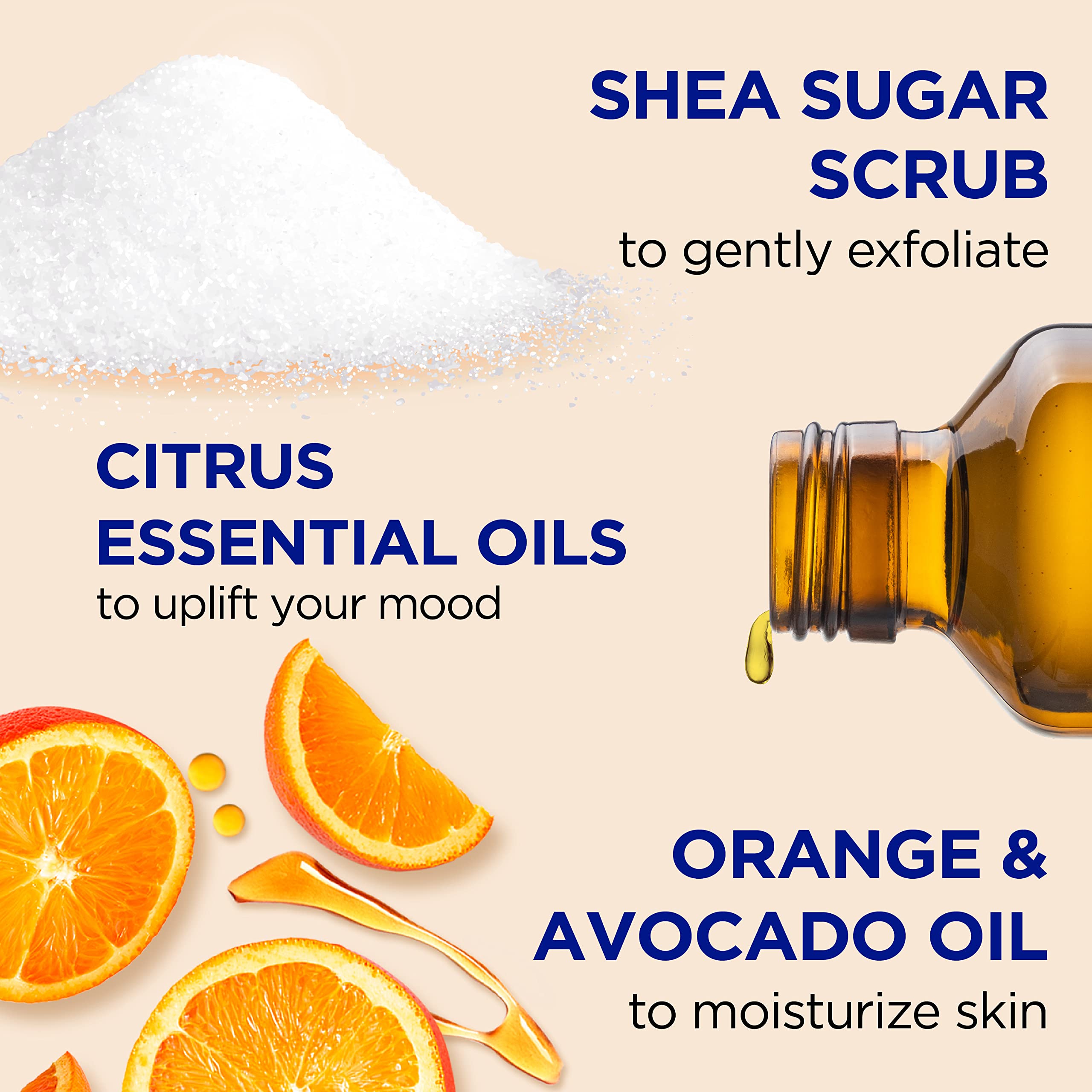 Dr. Teal's Vitamin C Shea Zuckerpeeling mit ätherischen Ölen 538 g 5