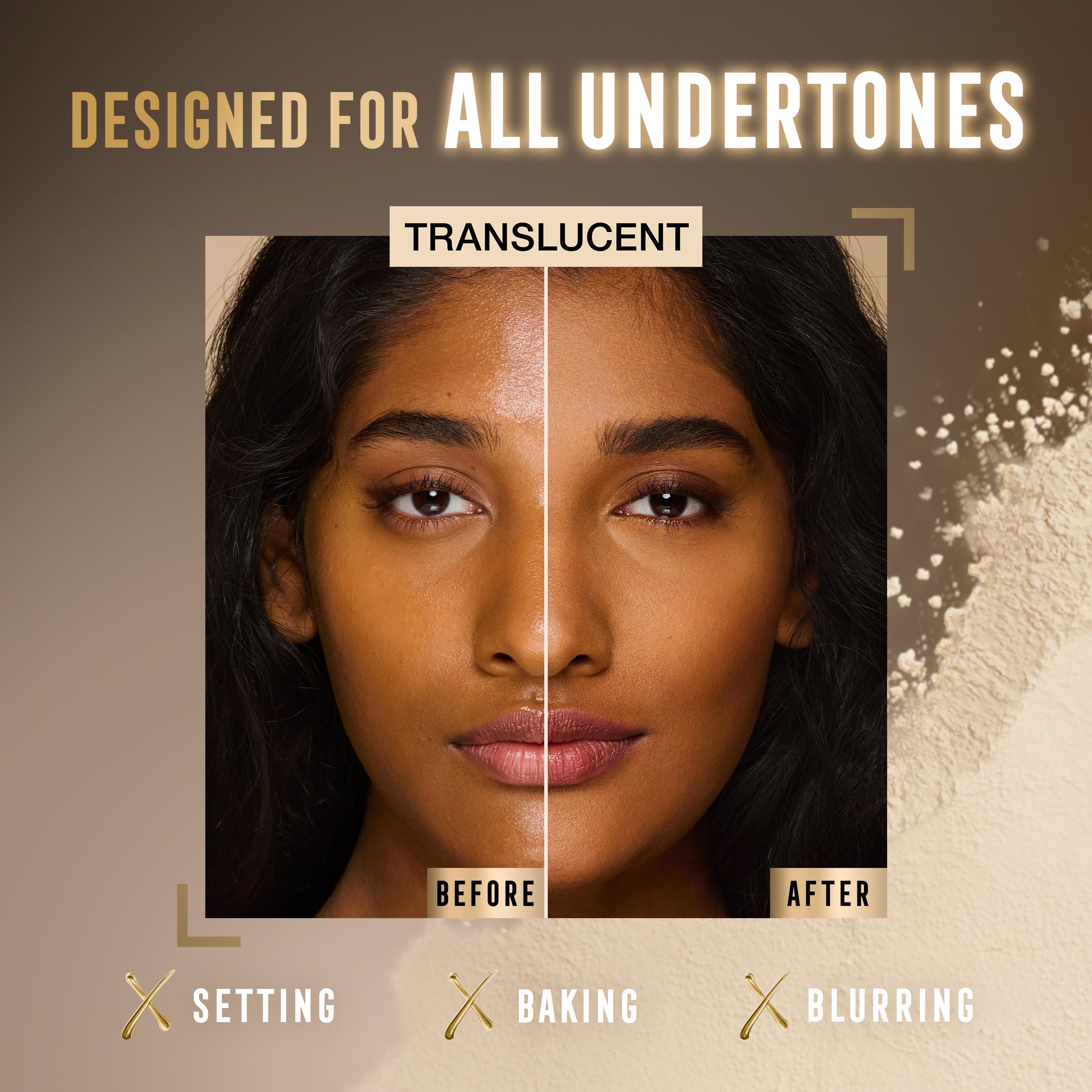 Max Factor Facefinity Pro Blur Longwear Setting Powder, 001 Translucent, 10.5g 3