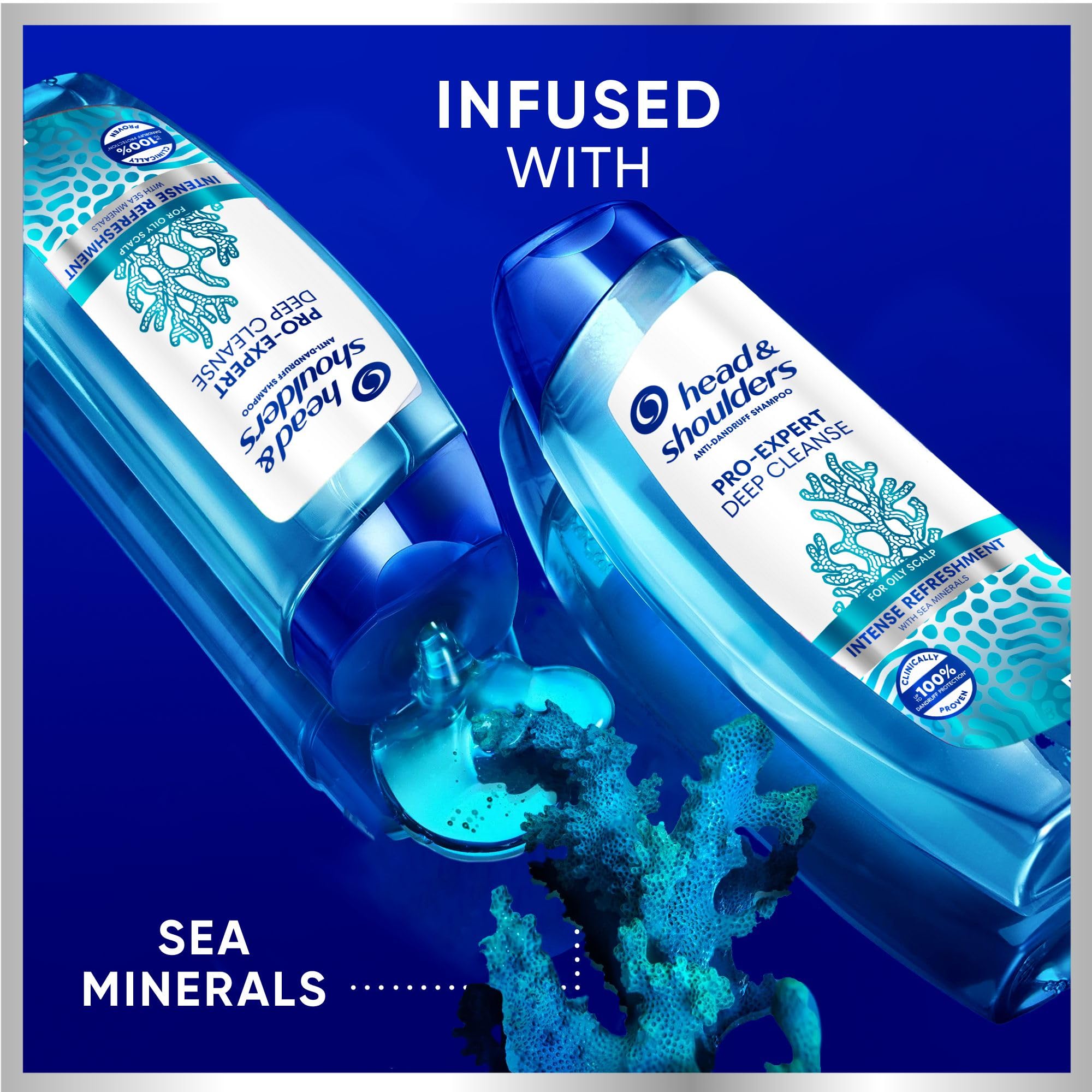 Head & Shoulders Deep Cleanse Scalp Detox Anti-Dandruff Shampoo with Sea Minerals 5