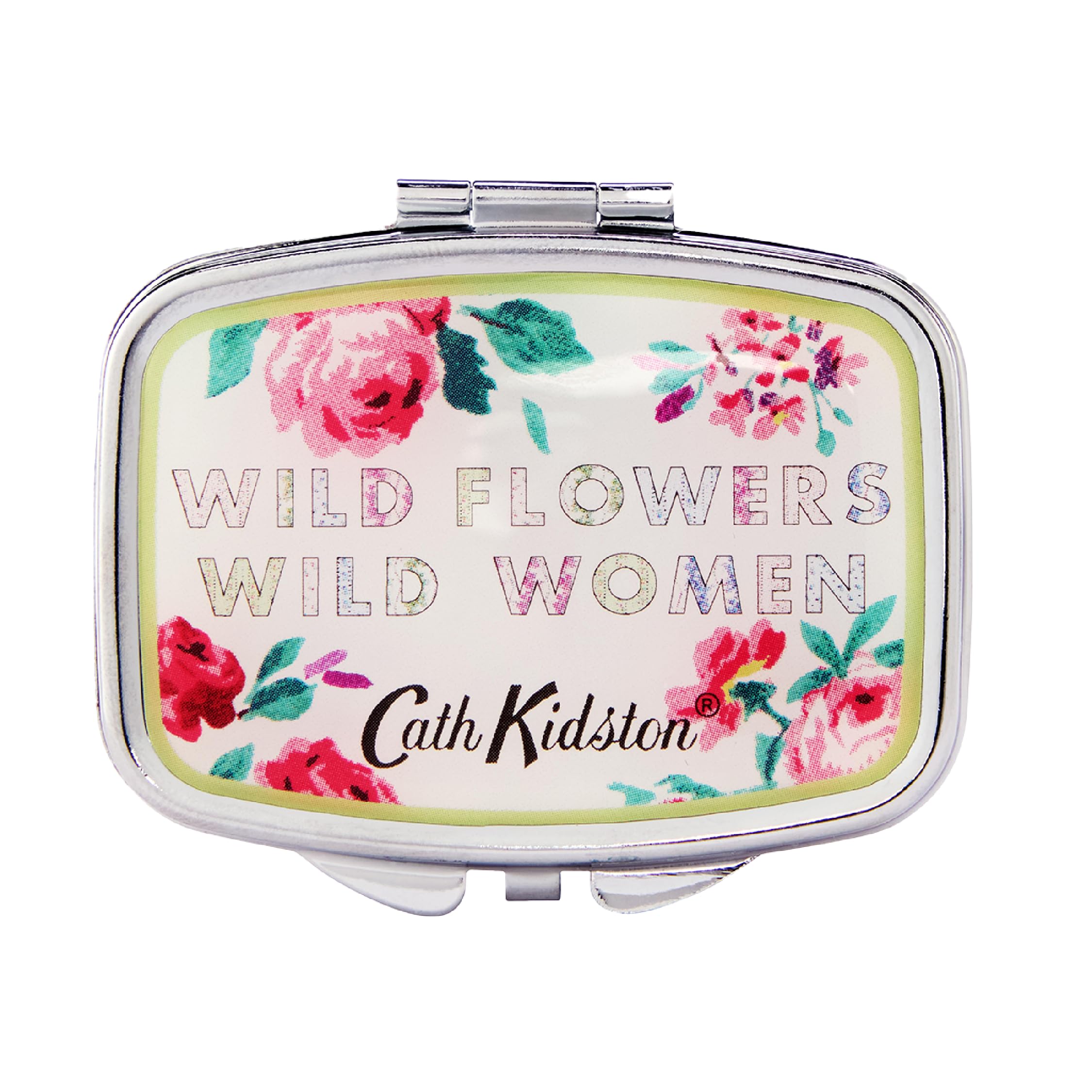 Cath Kidston Lippenbalsam 6 g in Präsentationsschale und Kompaktspiegel, Sheabutter und 4