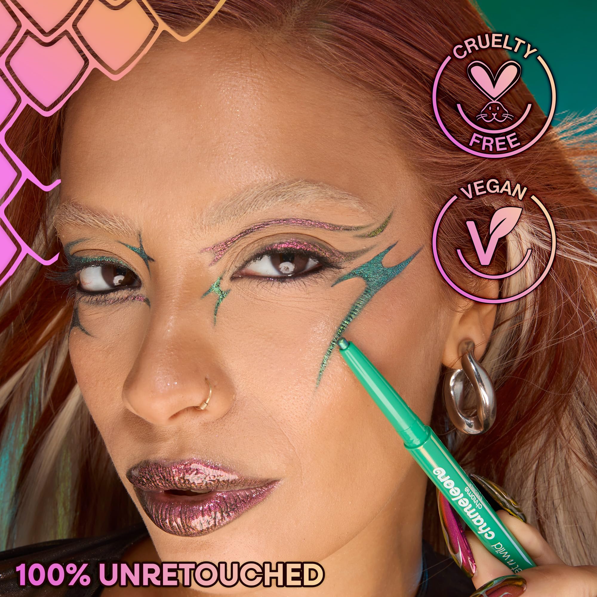 Wet n Wild Chameleon Chrome Retractable Waterproof Eyeliner - Light-Reflecting 6