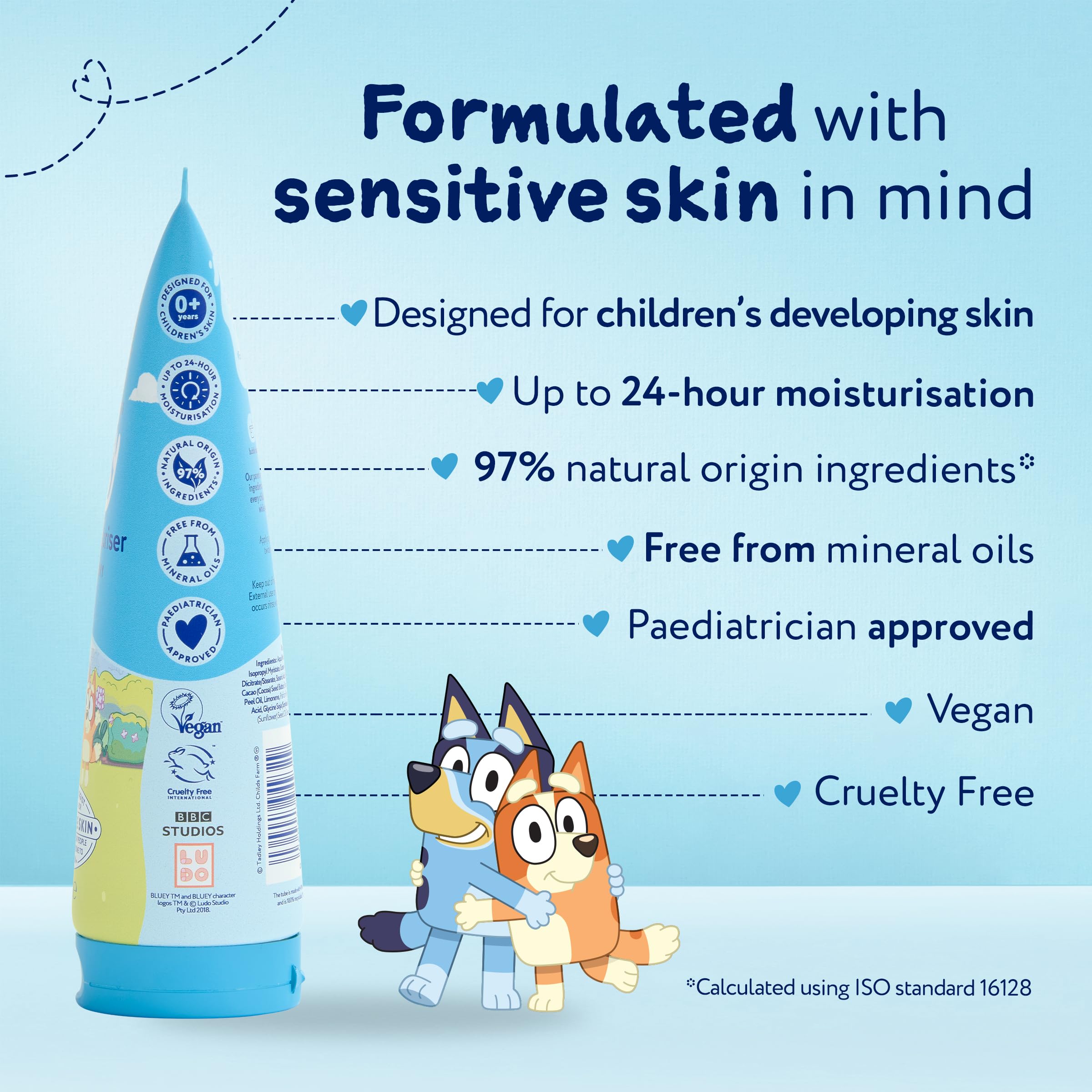Childs Farm Bluey-Berry Moisturiser for Kids - 24H Hydration for Sensitive Skin 7