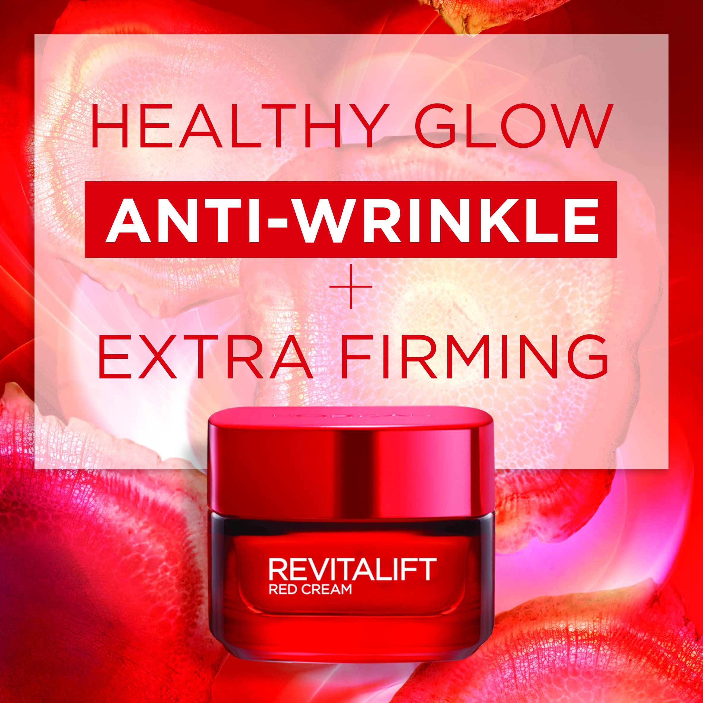 L'Oreal Paris Revitalift Energising Red Healthy Glow Day Cream with Pro-Retinol 3