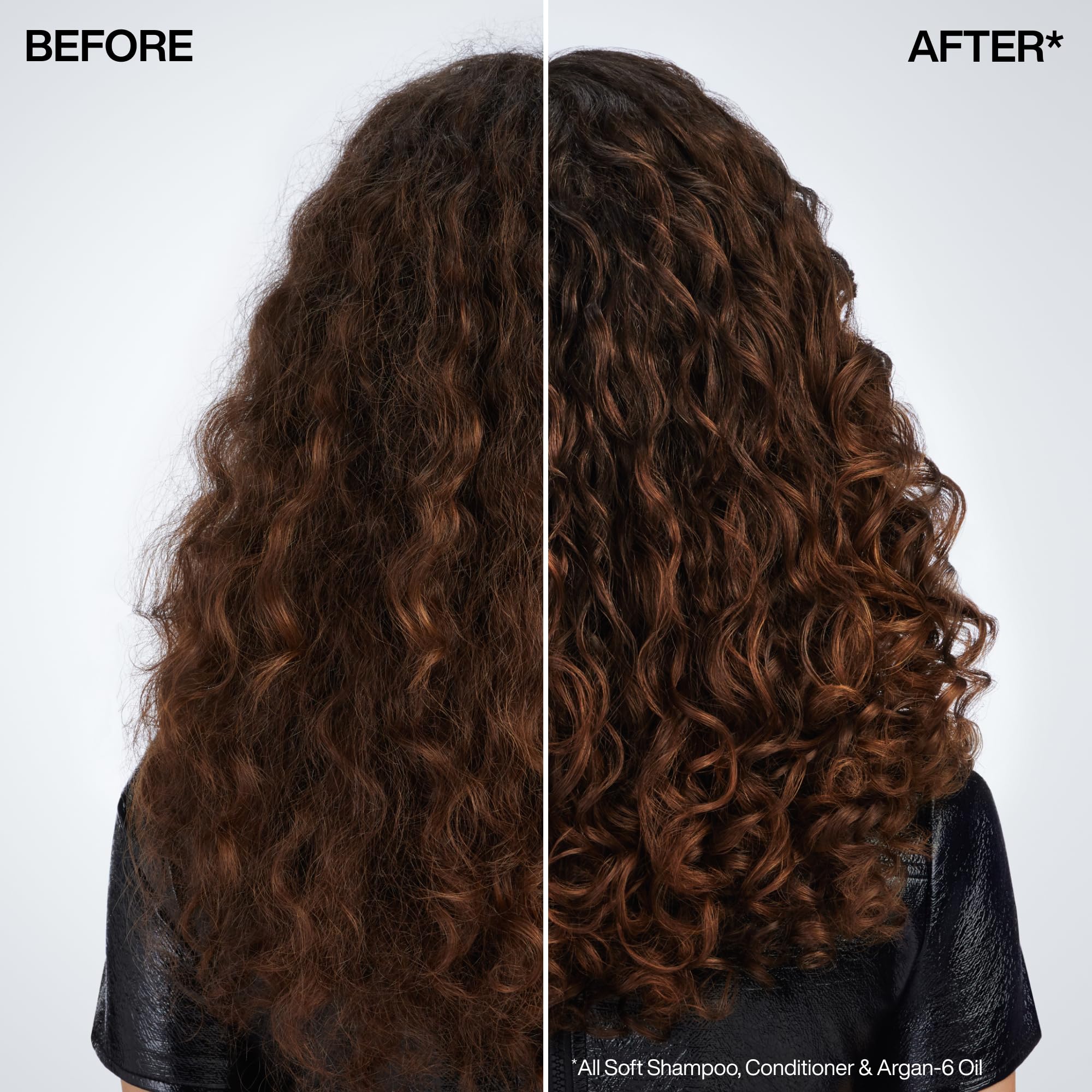 Redken All Soft Argan-6 Oil Leave-In Treatment Multi-Benefit Oil for Dry, Brittle Hair