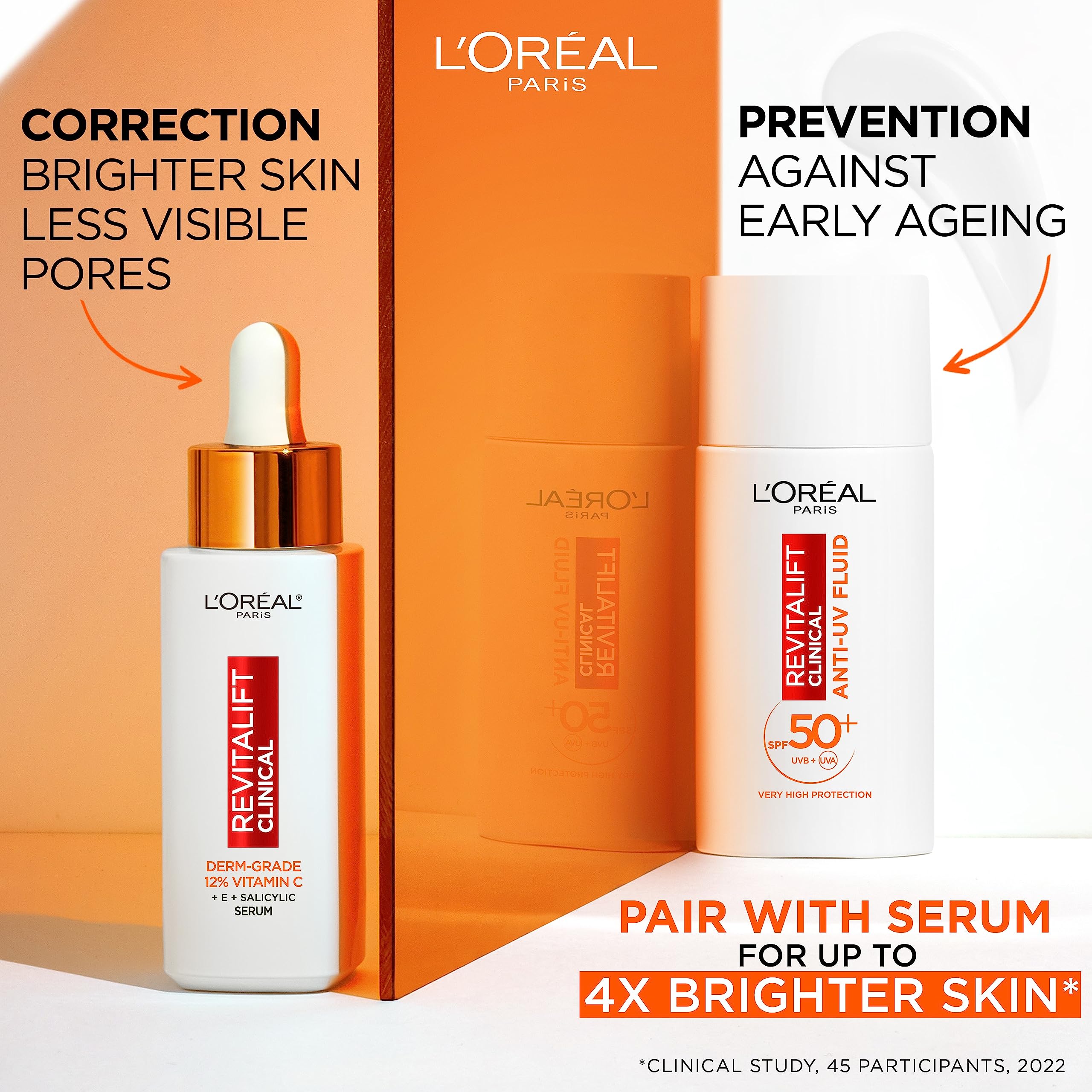 L'Oréal Paris Revitalift Clinical 12% Pure Vitamin C Brightening Serum with Salicylic Acid 6