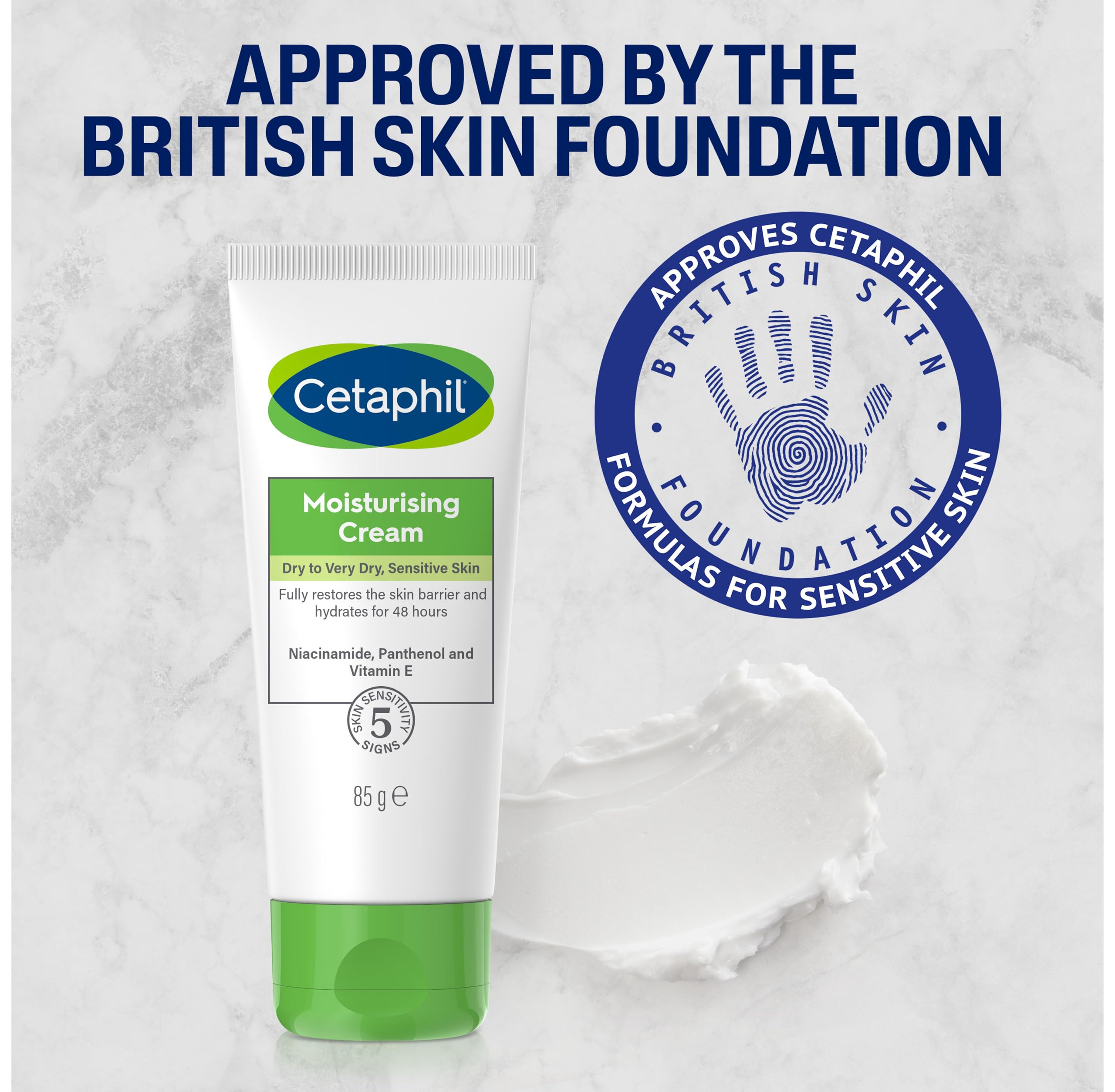 Cetaphil Feuchtigkeitscreme für Gesicht, Hände und Körper, Reisegröße, Feuchtigkeitscreme 5