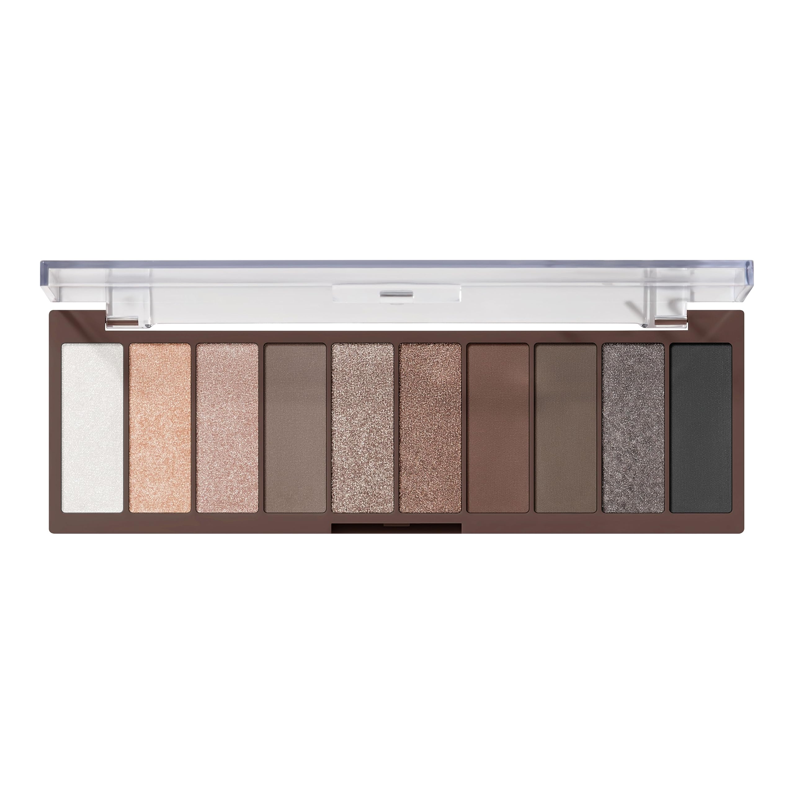 e.l.f. Perfect 10 Eyeshadow Palette: Ten Ultra-Pigmented Nude Shades for Smoky Looks