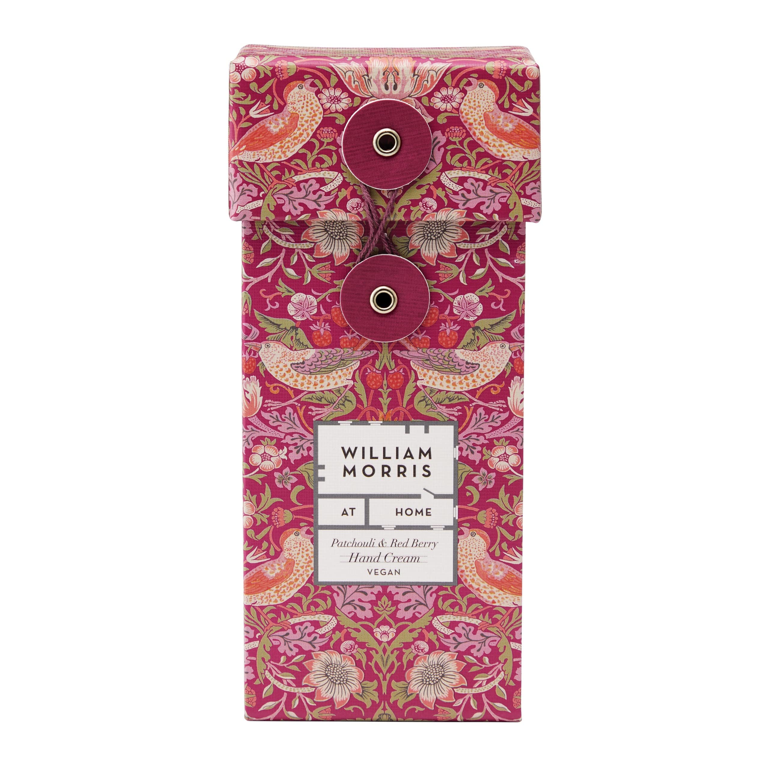 William Morris Handcreme für Zuhause 100 ml, Patchouli und rote Beere, Sheabutter 3