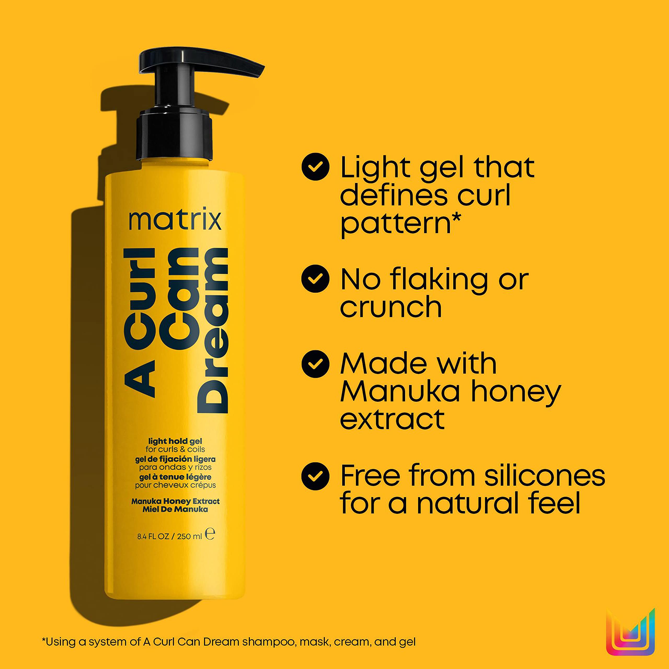 Matrix A Curl Can Dream Defining Hair Gel for Curly & Coily Hair 3