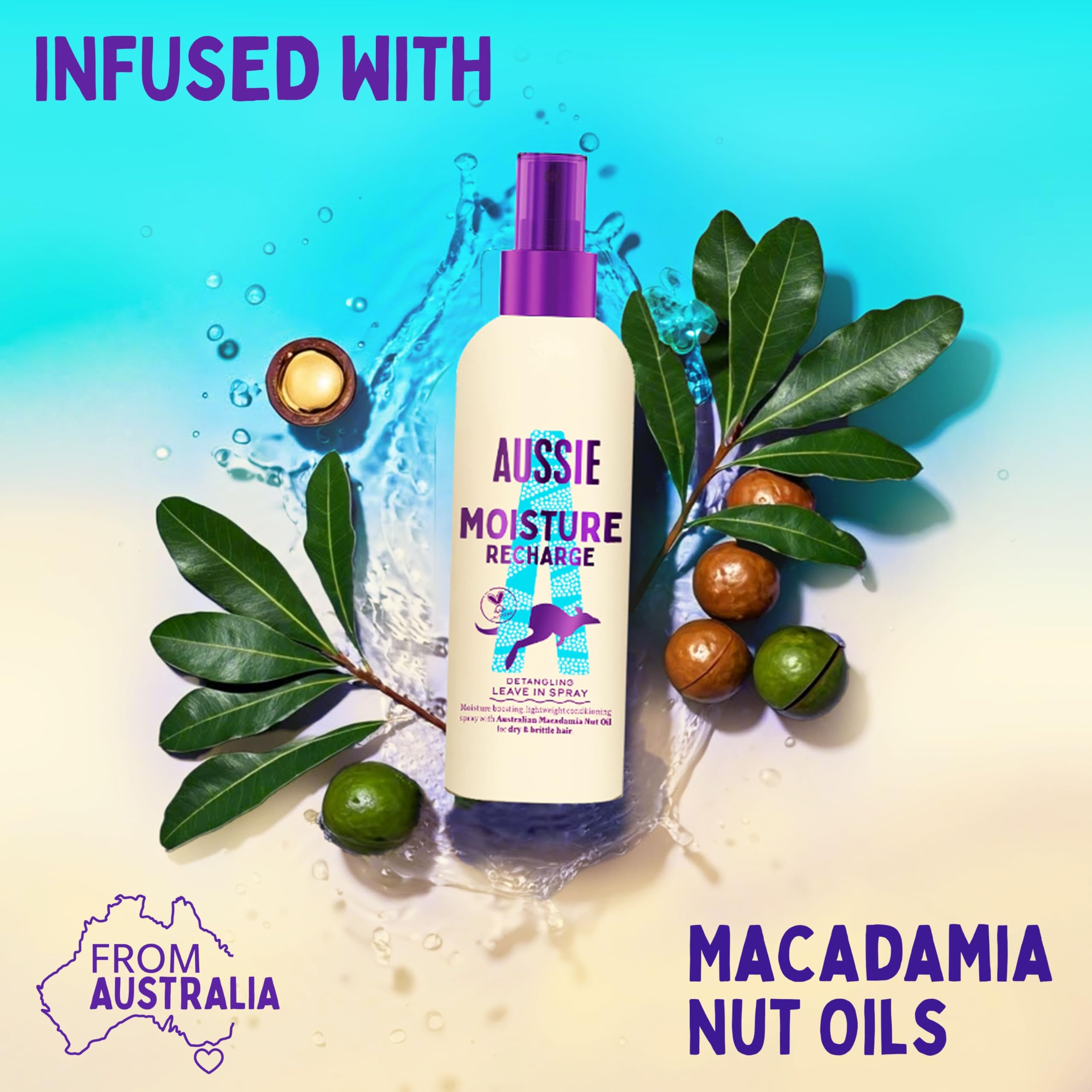 Aussie Miracle Moist Conditioning Spray for Thirsty Hair, 250 ml 4