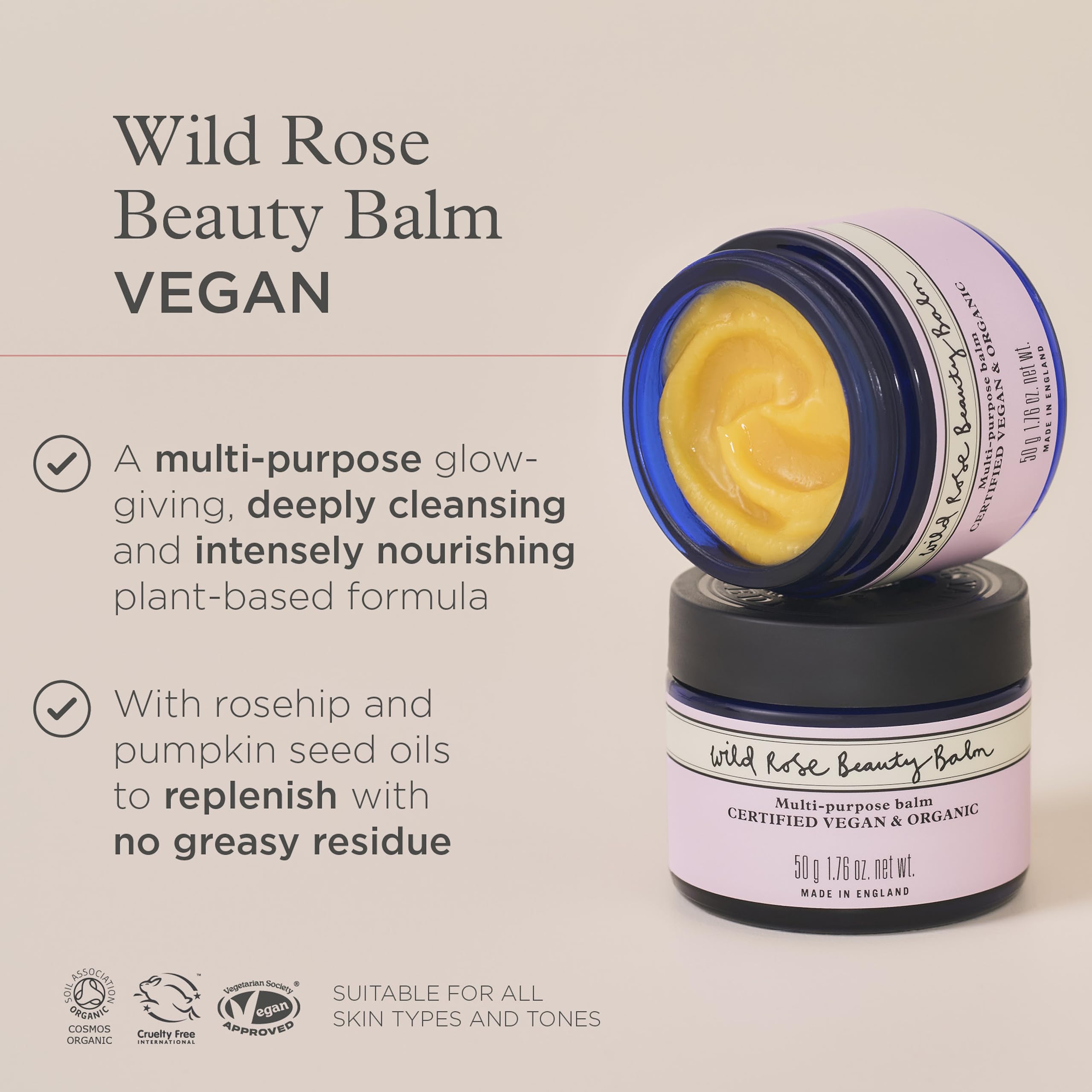 Neal's Yard Remedies Wild Rose Beauty Balm for Radiant and Nourished Skin 4