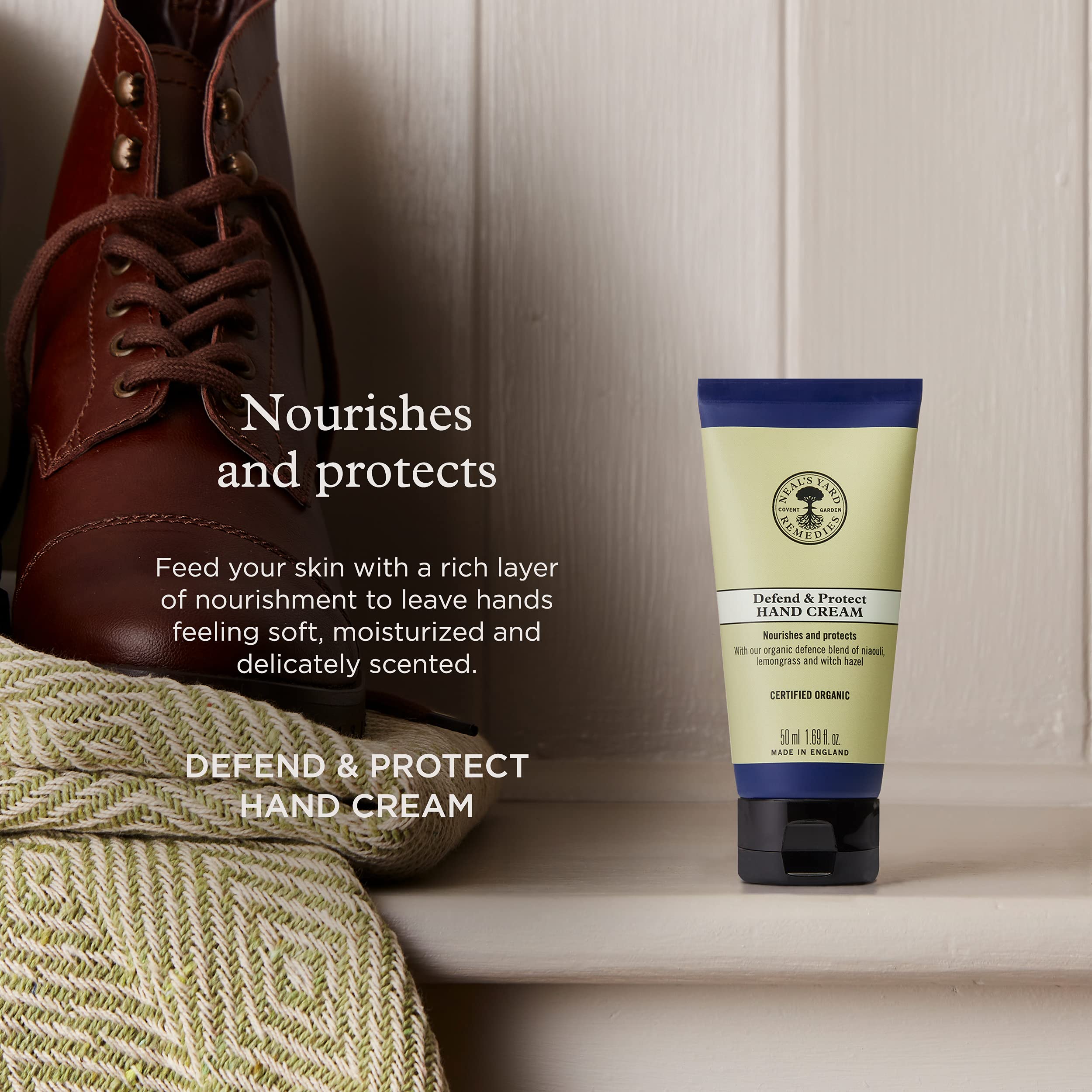 Neal's Yard Remedies Defend and Protect Nourishing Hand Cream with Cupuacu Butter