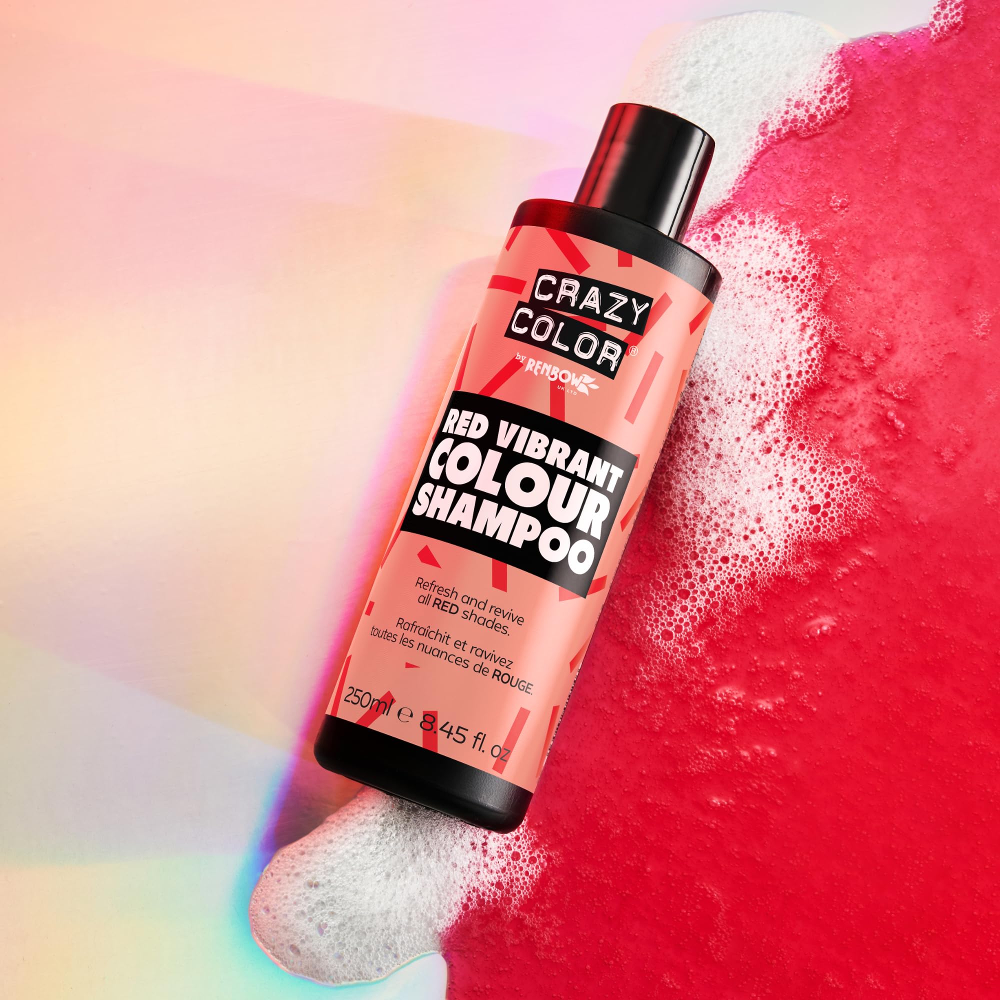 Crazy Color Red Shampoo for Red Hair Maintenance | Vegan, Sulphate-Free | 250ml