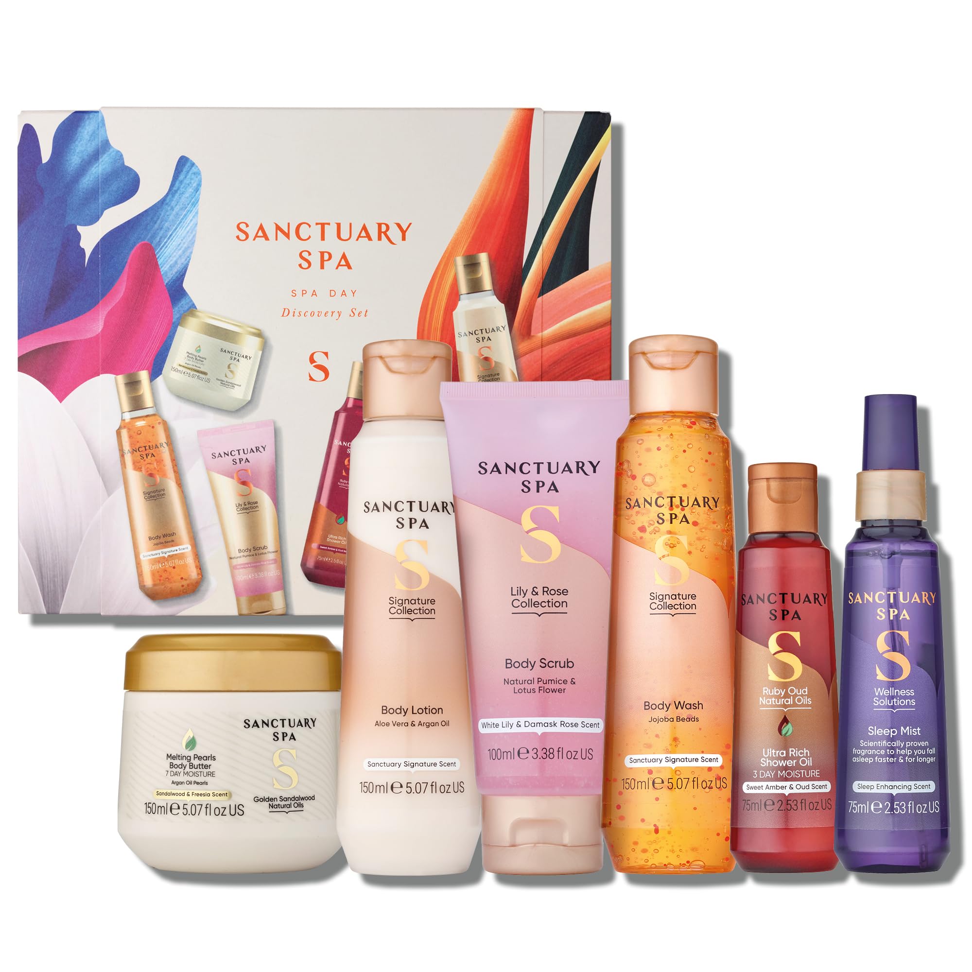 Sanctuary Spa Day Discovery Gift Set - Vegan Body Care Collection
