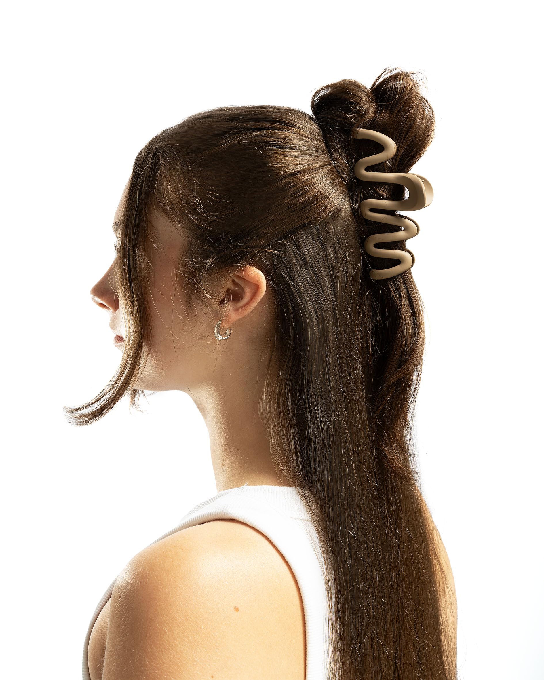 Brushworks Wave Claw Clips – 3 Pack Large Hair Clips with Strong Grip and Trendy Design 5