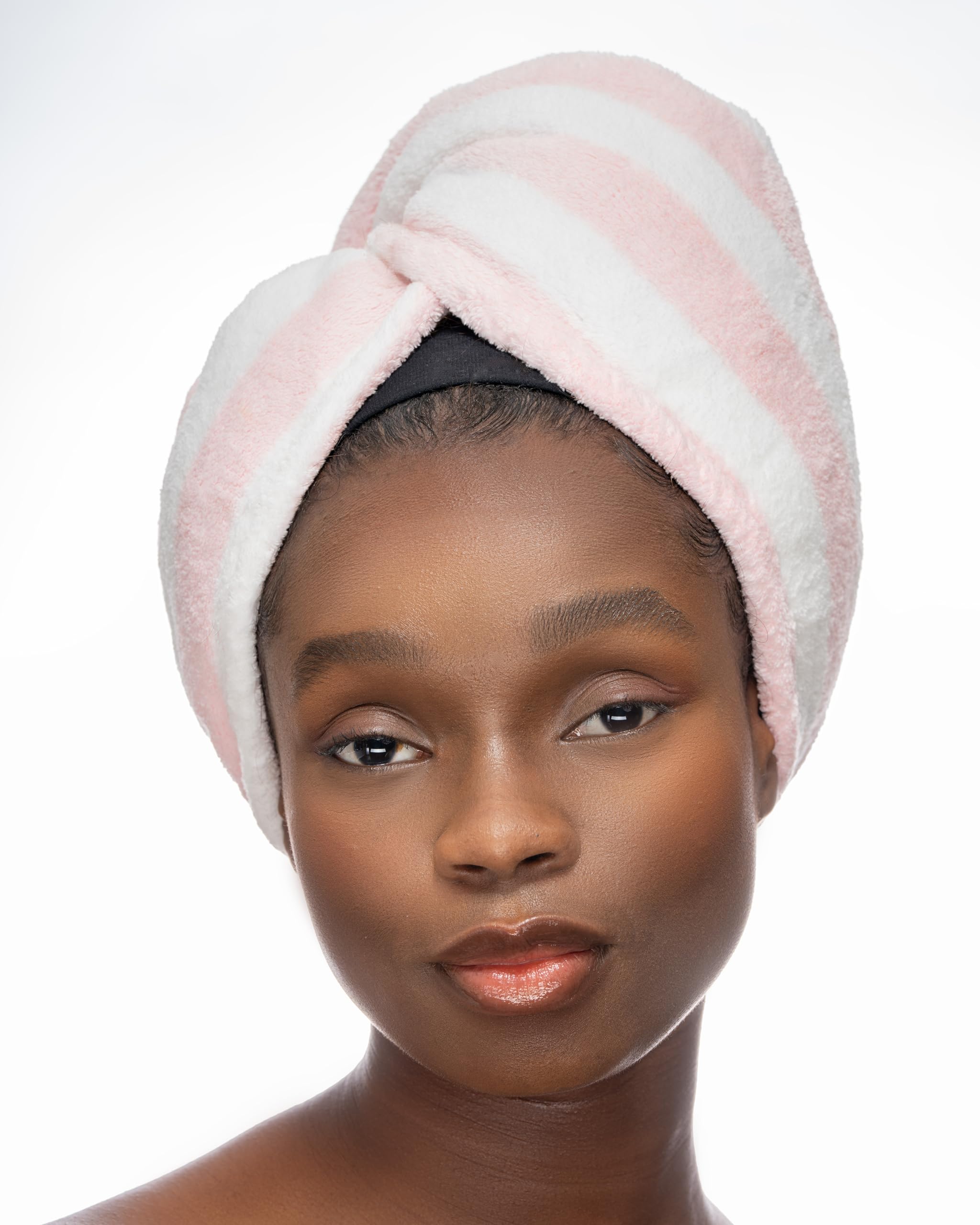 Brushworks Luxury Microfibre Hair Towel Wraps - 2 Pack for Frizz Reduction 7