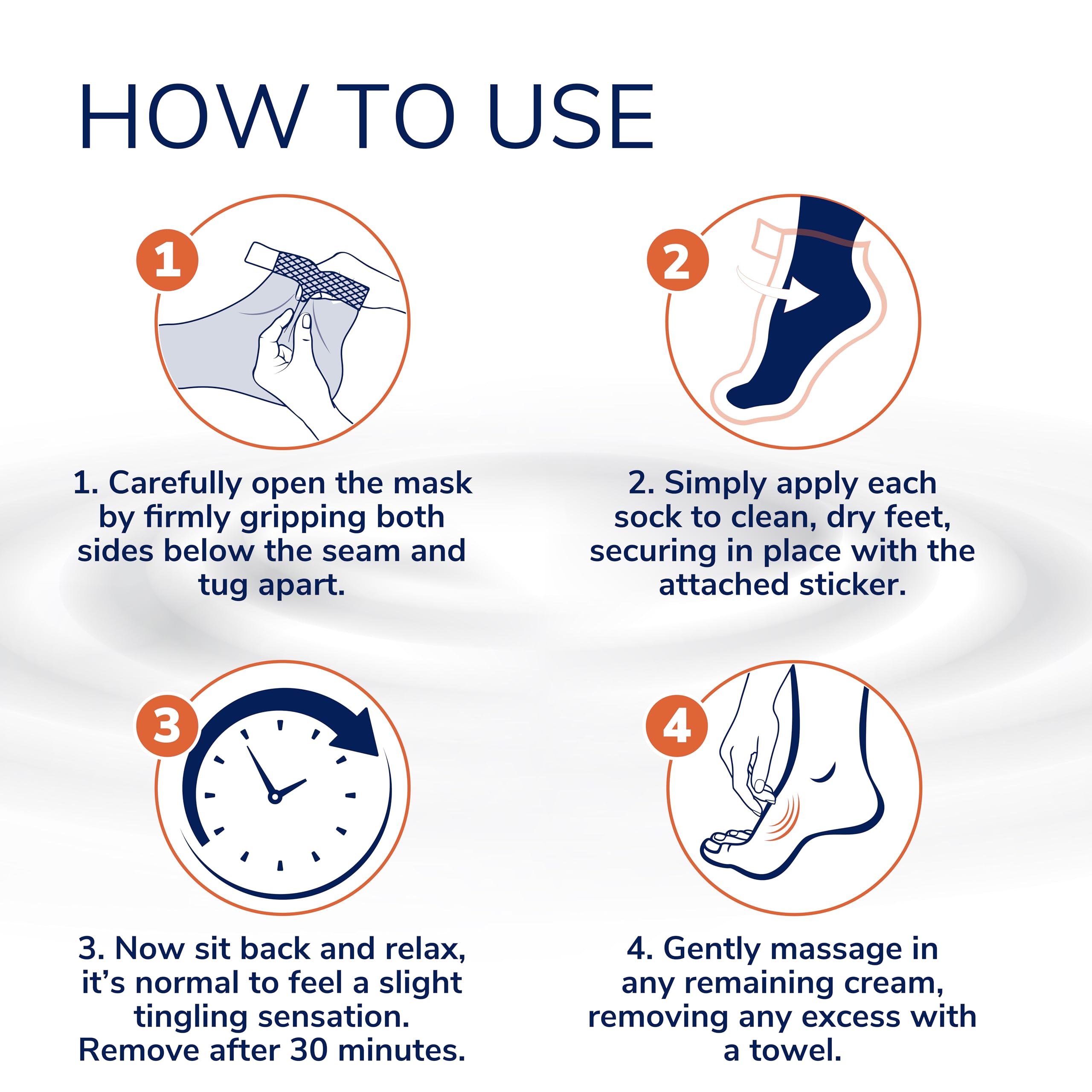 Dr. Scholl's Soothing and Revitalising Foot Mask with Lavender & Menthol 6