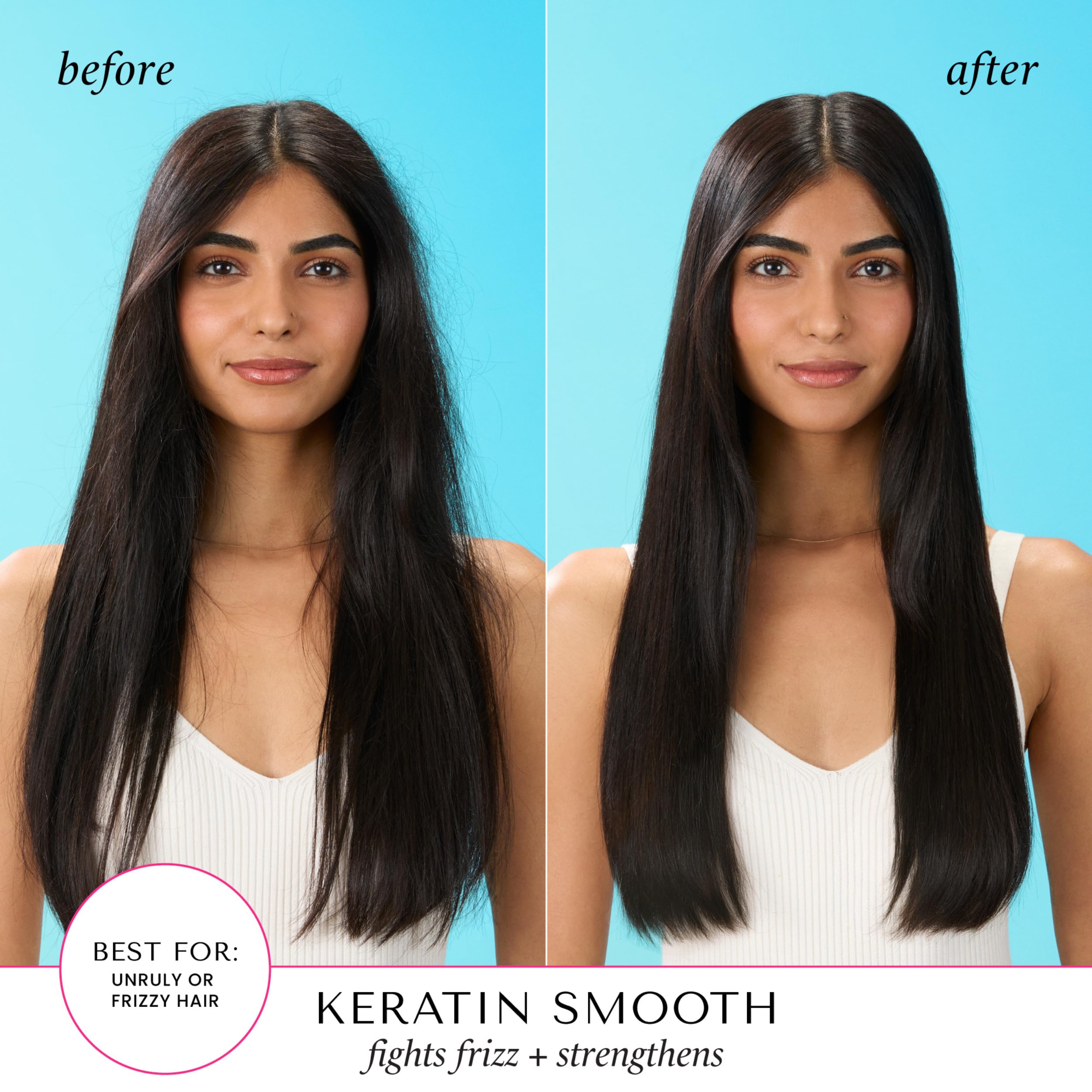 HASK Keratin Smoothing Deep Conditioner Treatment for All Hair Types
