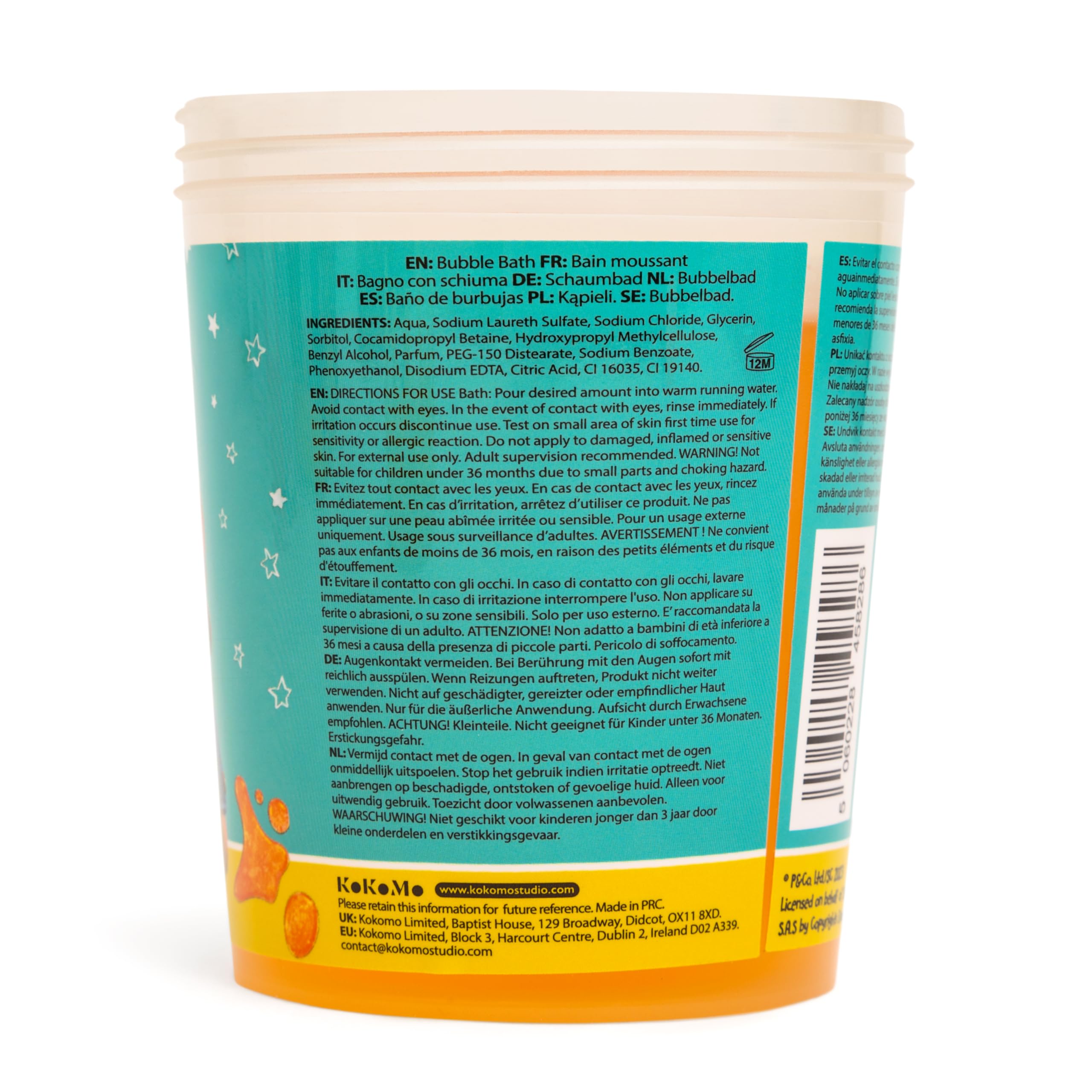 Paddington Bär Marmelade Badezusatz 250ml - Kinderbadezusatz - Schaumbad 4
