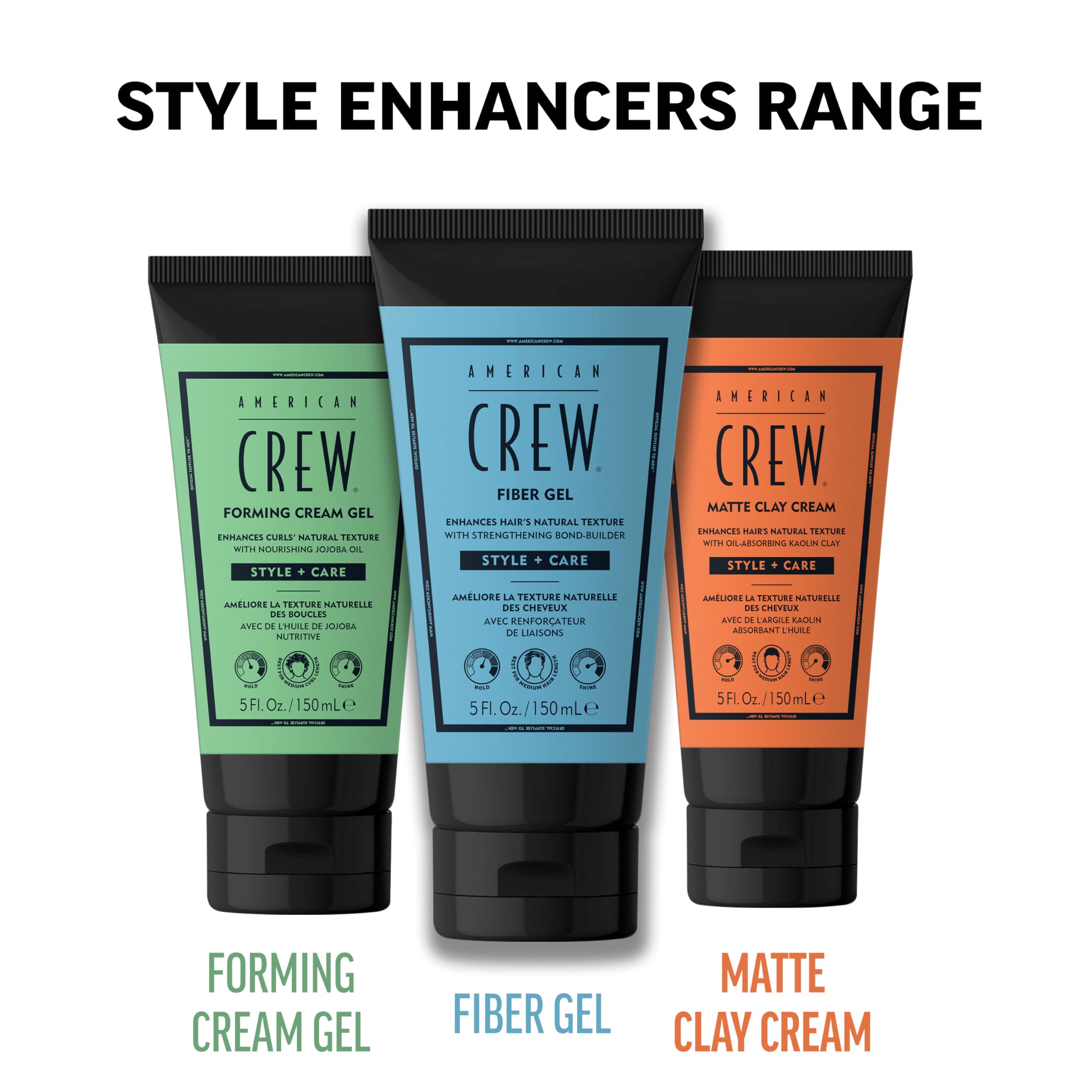 American Crew Matte Clay Cream - Hybrid Hair Styling Clay Gel for Men 6