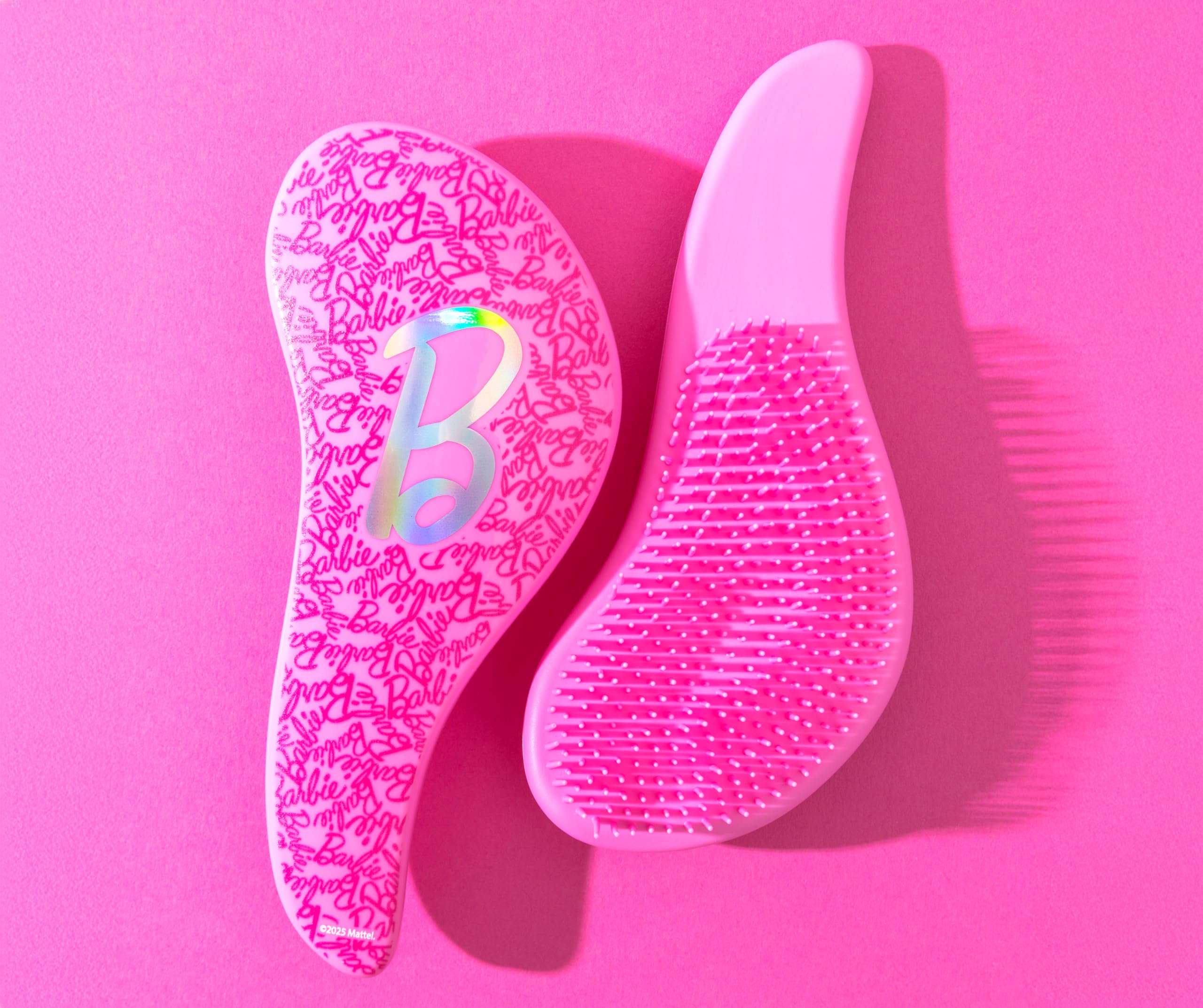 Barbie Hair Detangler Brush with Softly Curved Handle and Gold Detail 8