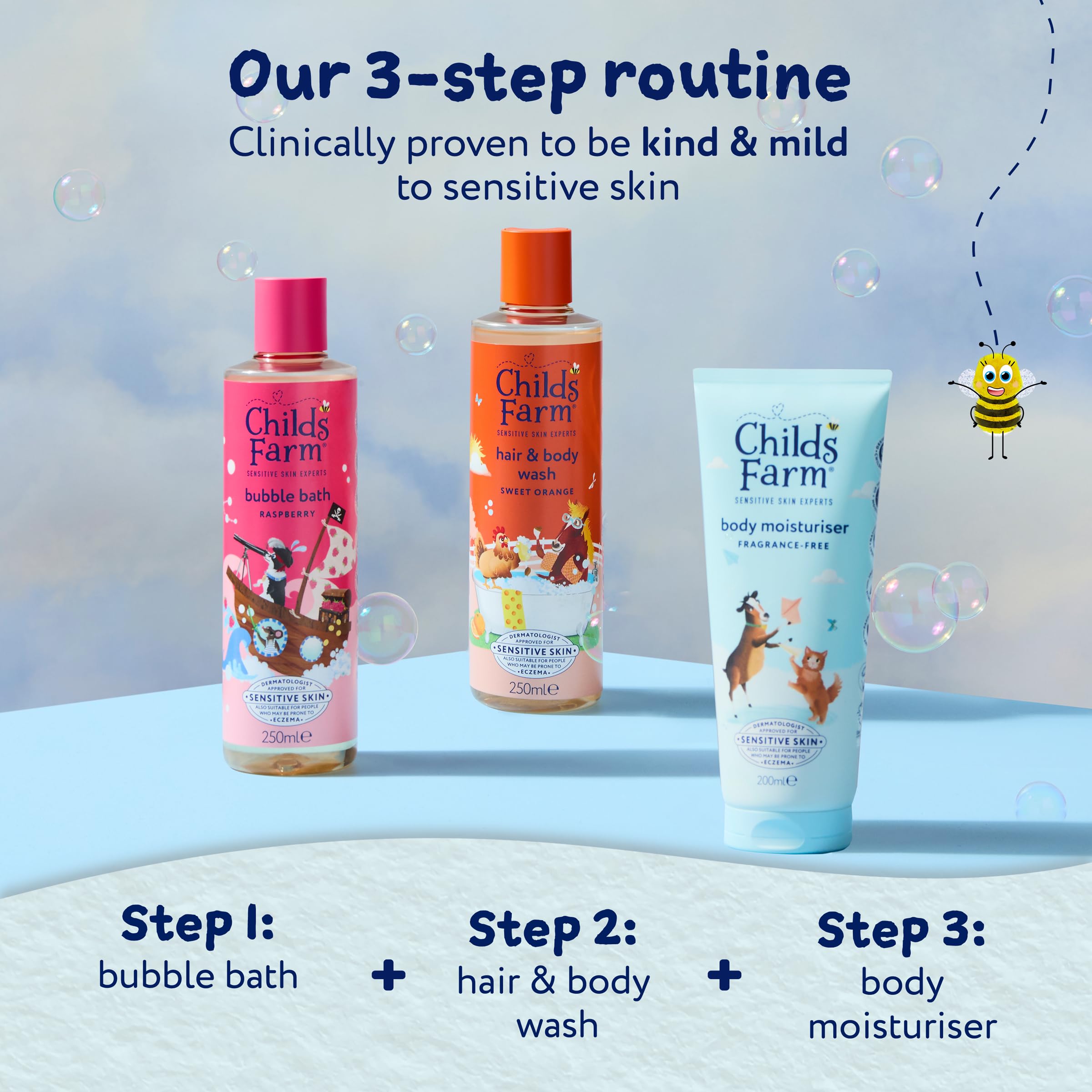 Childs Farm Fragrance-Free Kids Moisturiser for Dry, Sensitive & Normal Skin 6