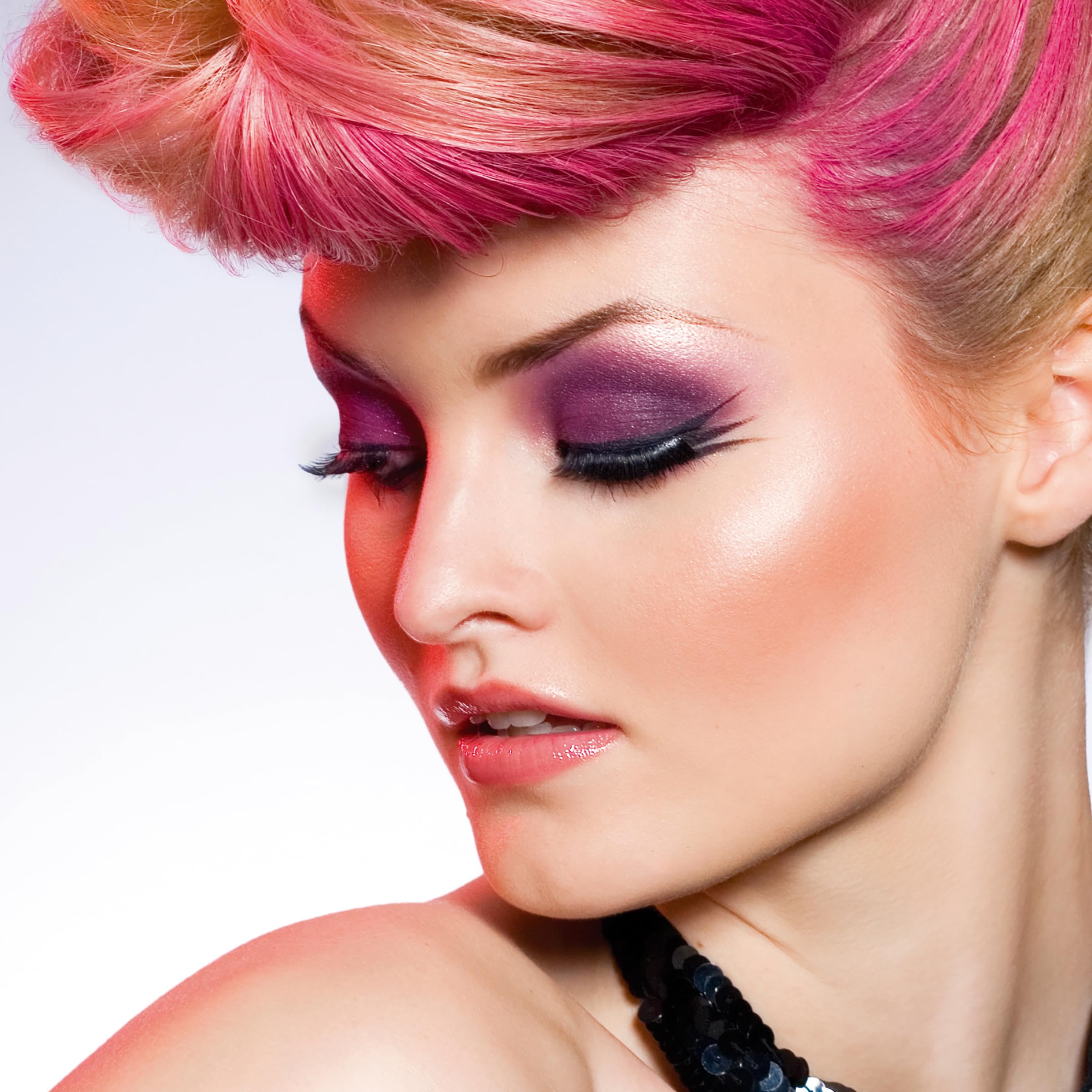 Stargazer Fuchsia Pressed Powder Eye Shadow - Highly Pigmented & Long Wearing 6