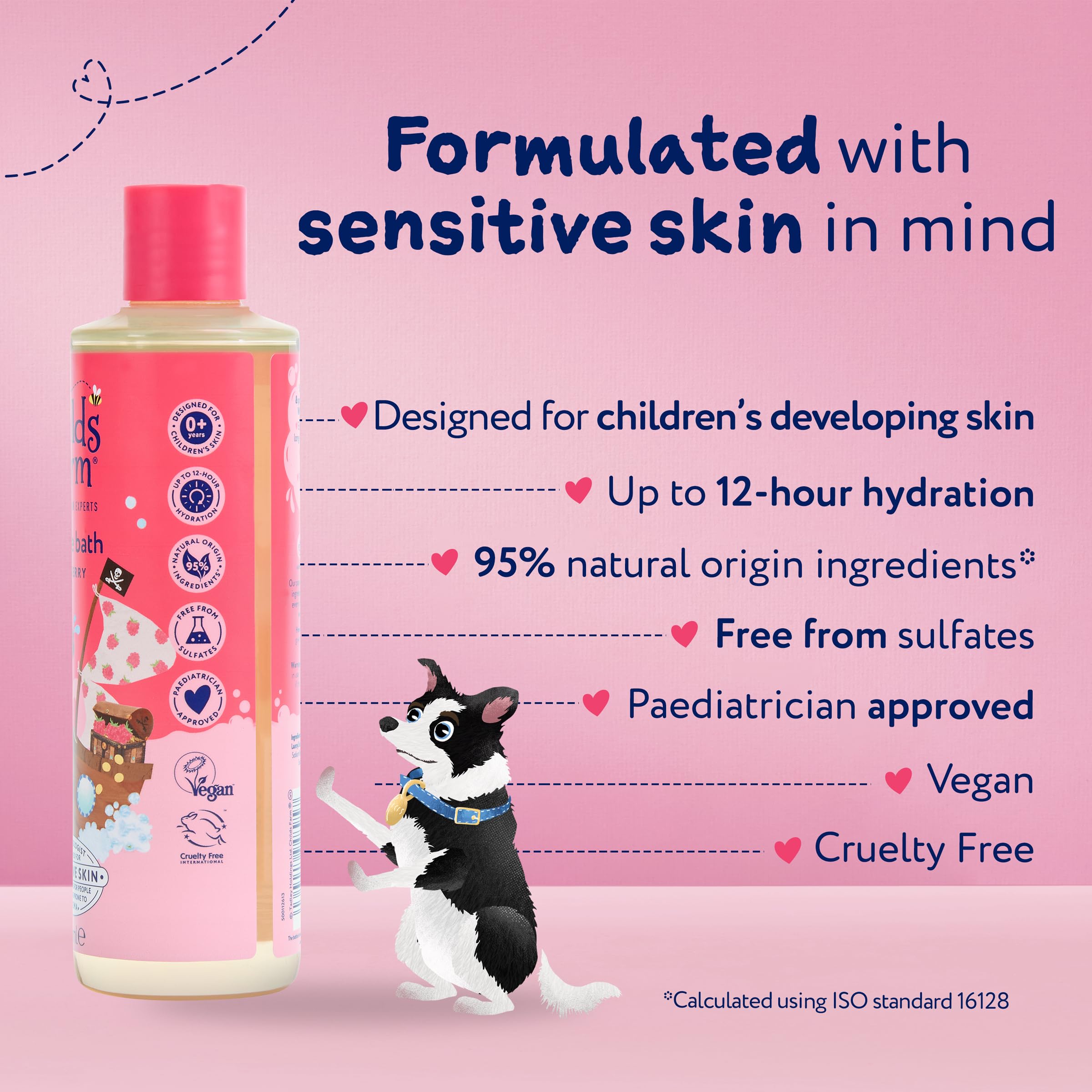Childs Farm Raspberry Bubble Bath for Sensitive Skin | Gentle Cleansing & Hydration 6