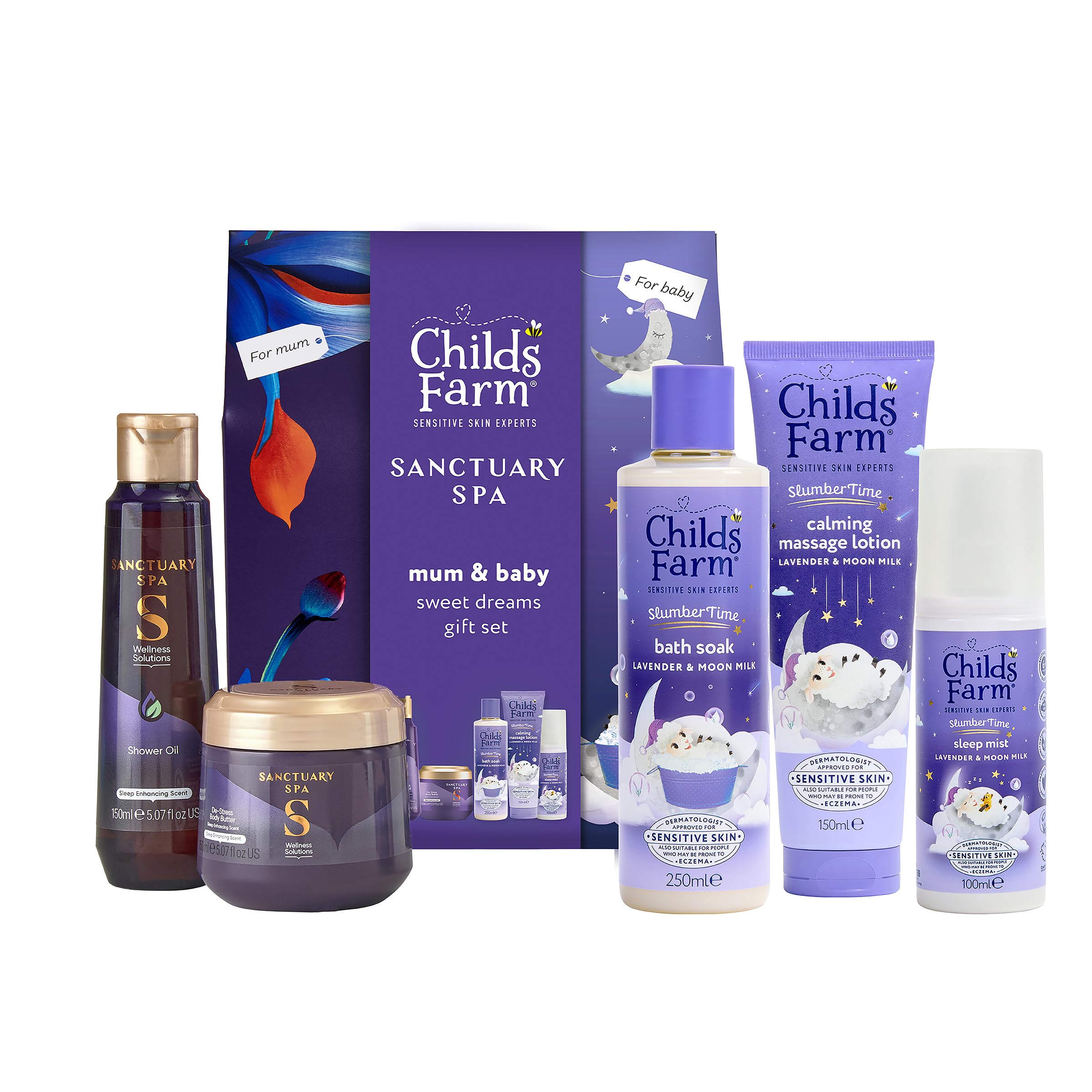 Childs Farm Sanctuary SPA Mutter &amp; Baby Süße Träume Geschenkset