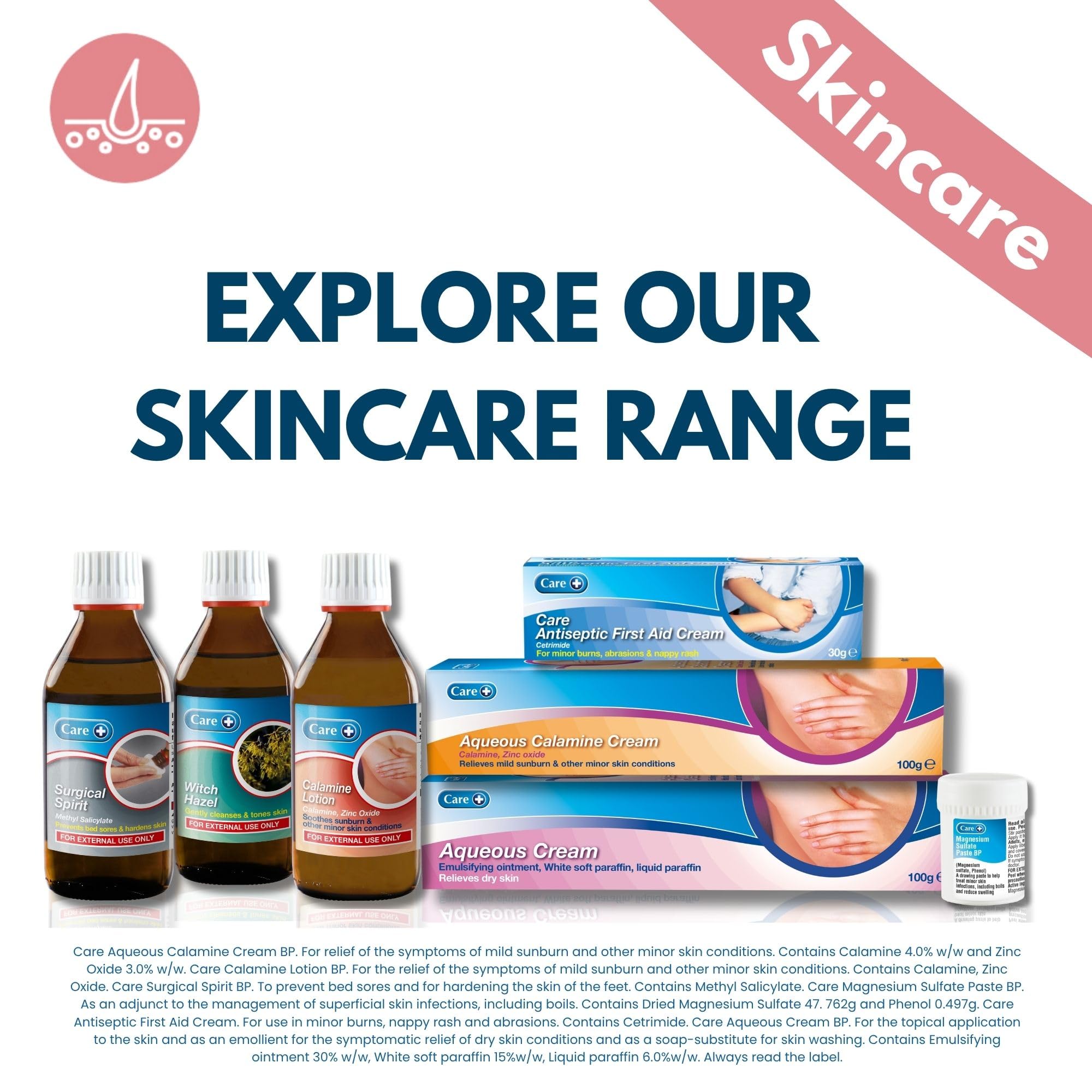 Care Feuchtigkeitscreme zur Linderung der Symptome trockener Haut - 100 g 7