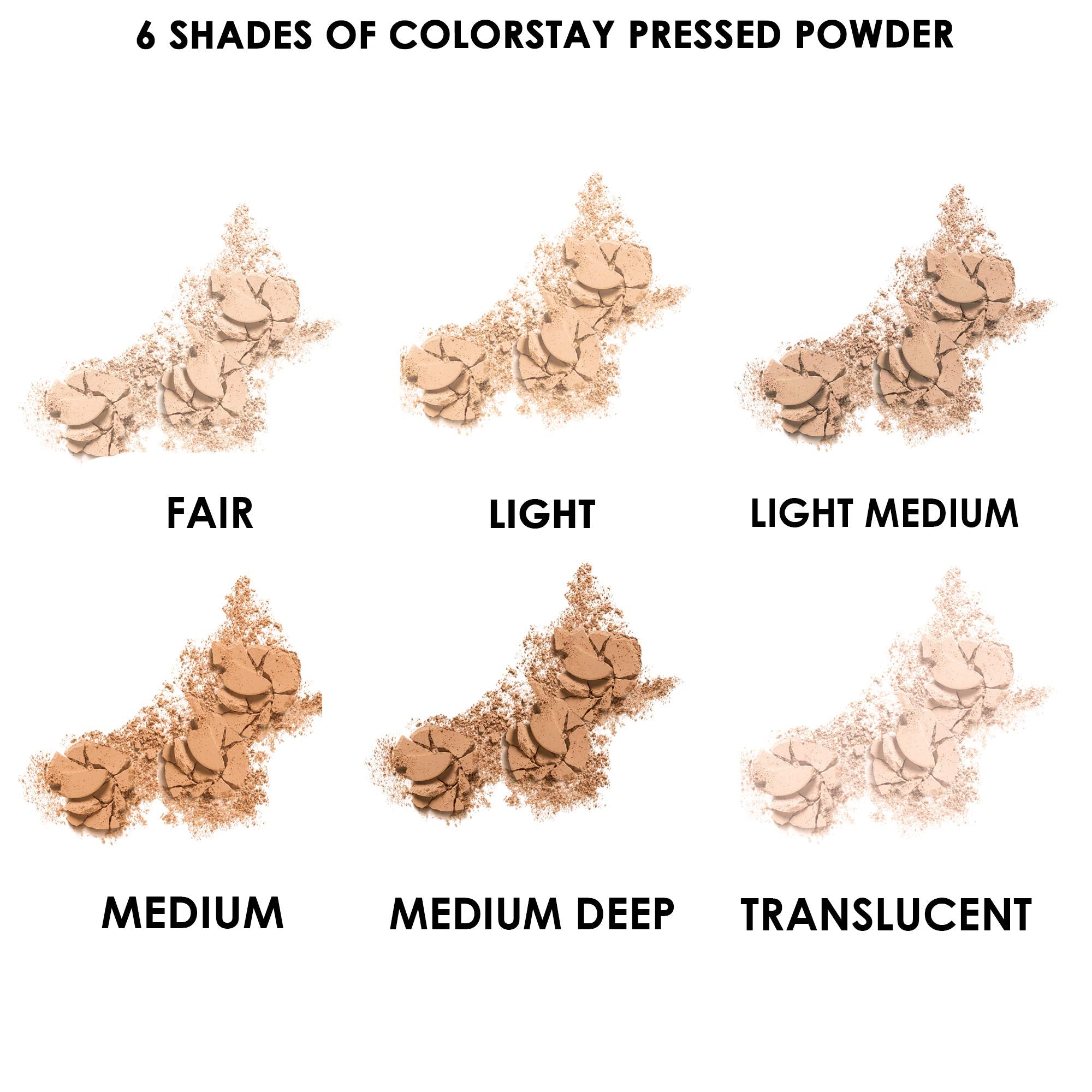 Revlon Colorstay Kompaktpuder, langanhaltend, ölfrei, parfümfrei, ohne Duftstoffe 5