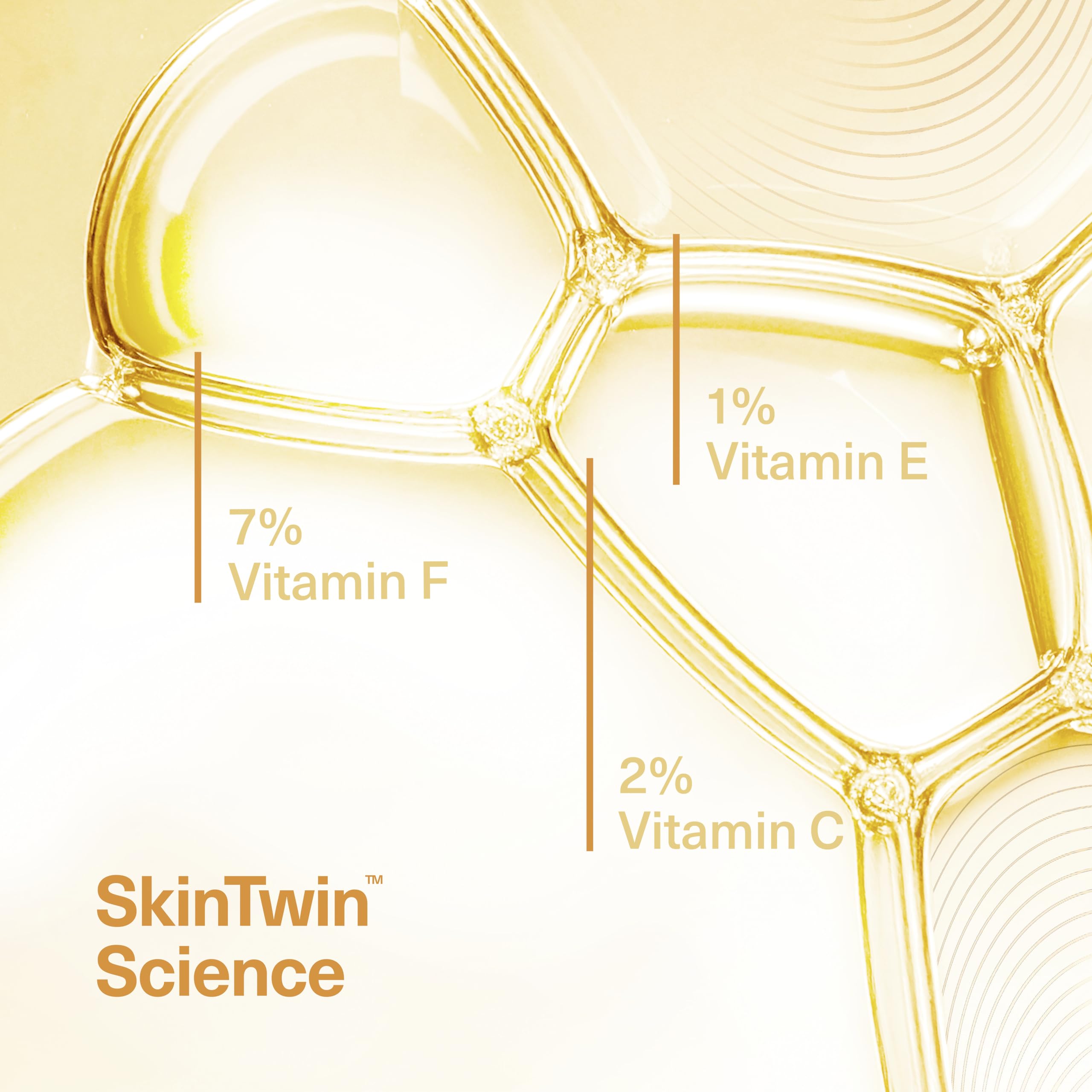 Simple Glow+ 10% Vitamin C + E + F Serum Hautpflege für trockene oder feuchtigkeitsarme Haut 4