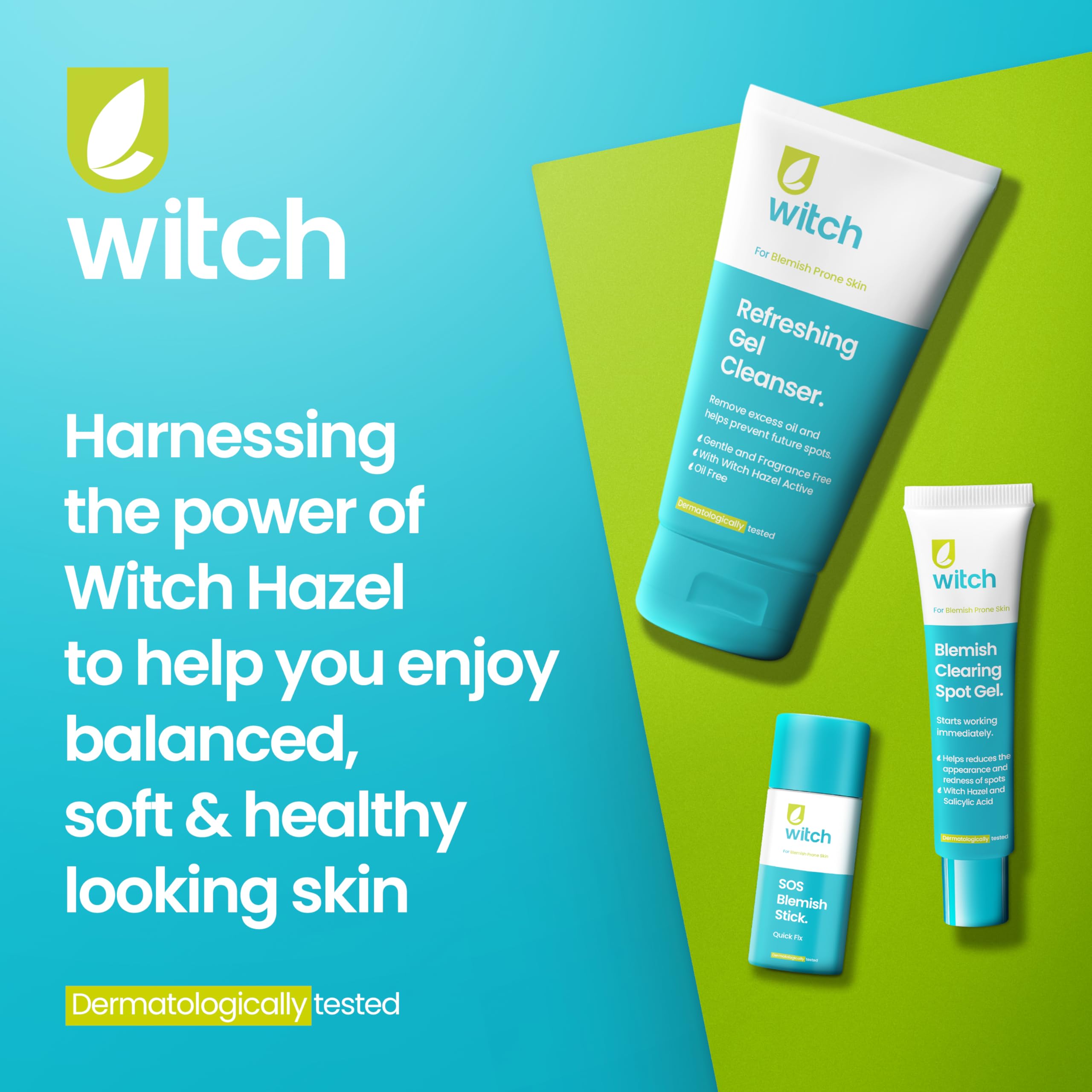 Witch Don't Stress Face Mask with Witch Hazel for Pores and Redness 3