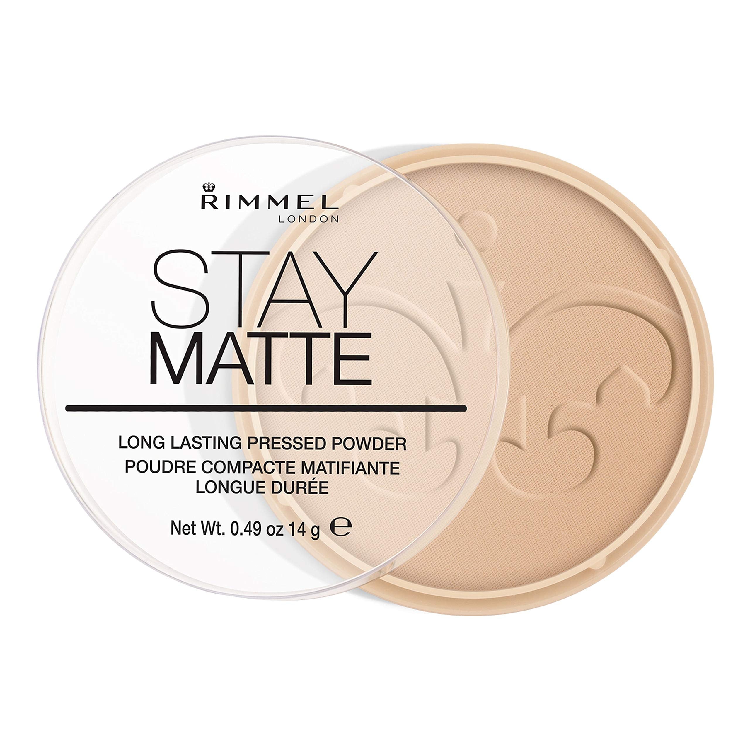 Rimmel London Stay Matte Pressed Powder, Shade 4 Sandstorm, 14g