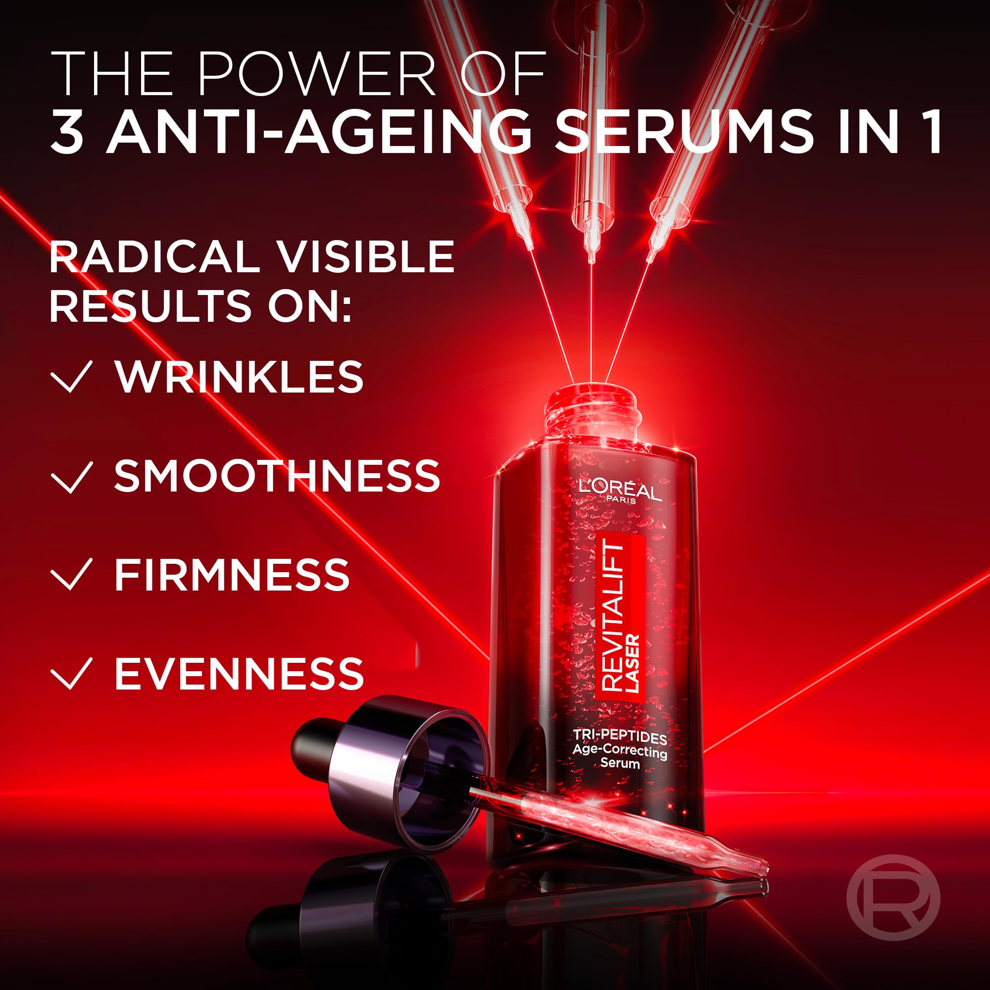 L'Oréal Paris Revitalift Laser Tri-Peptides Anti-Aging-Serum, klinisch getestet 3