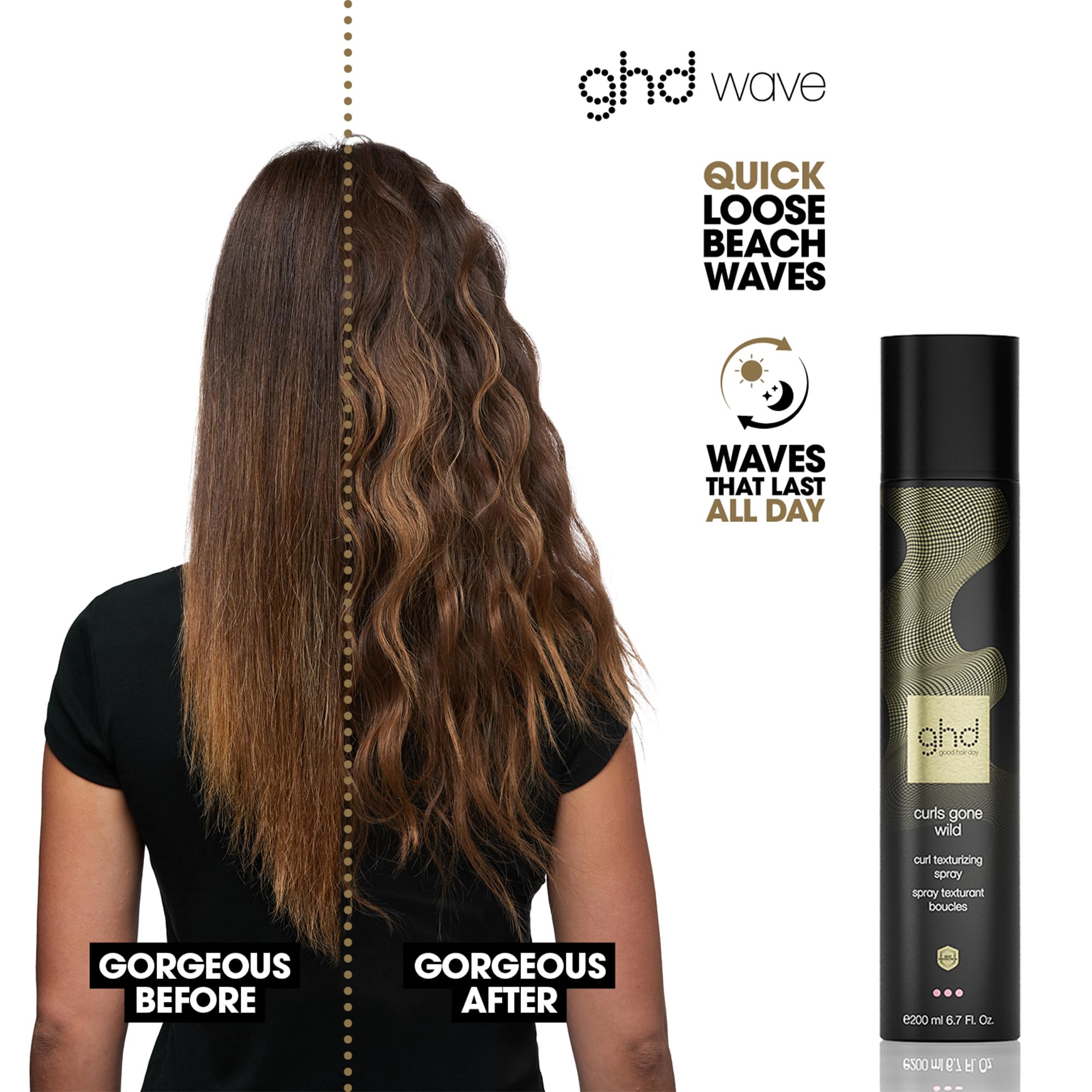 ghd Curls Gone Wild Curl Texturising Spray for Enhanced Styling 3