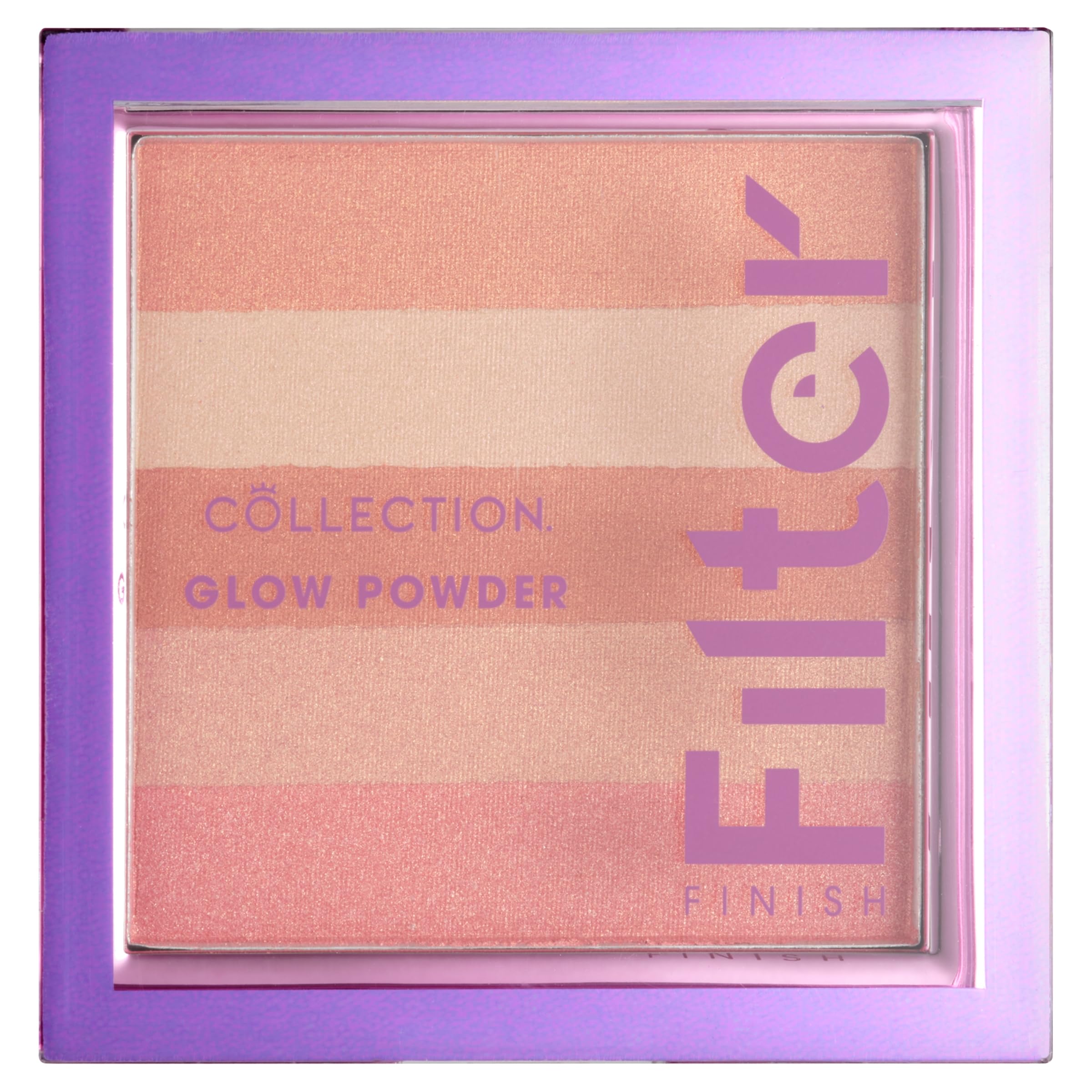 Collection Filter Finish Glow Powder Blush and Highlighter Kit with Five Shades