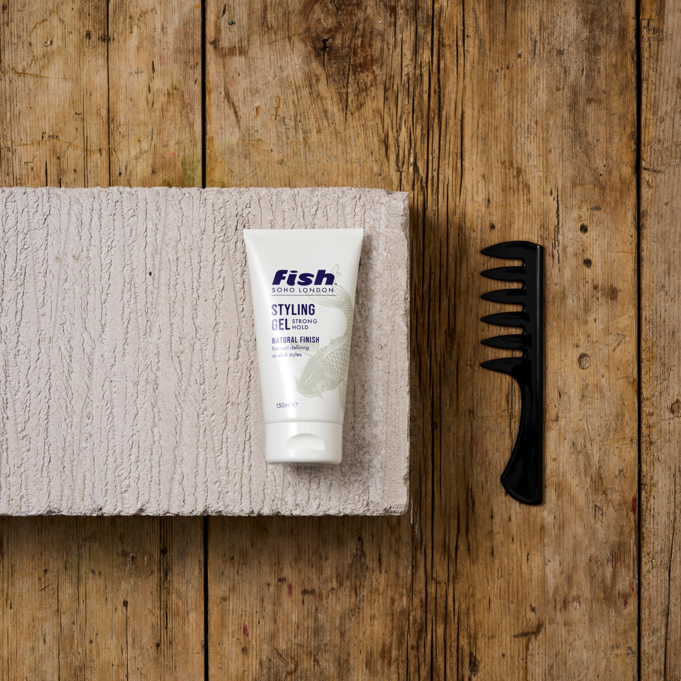 Fish Curl Cream 150ml – Lightweight Define & Hydrate for Soft, Natural Curls and Frizz Control 6