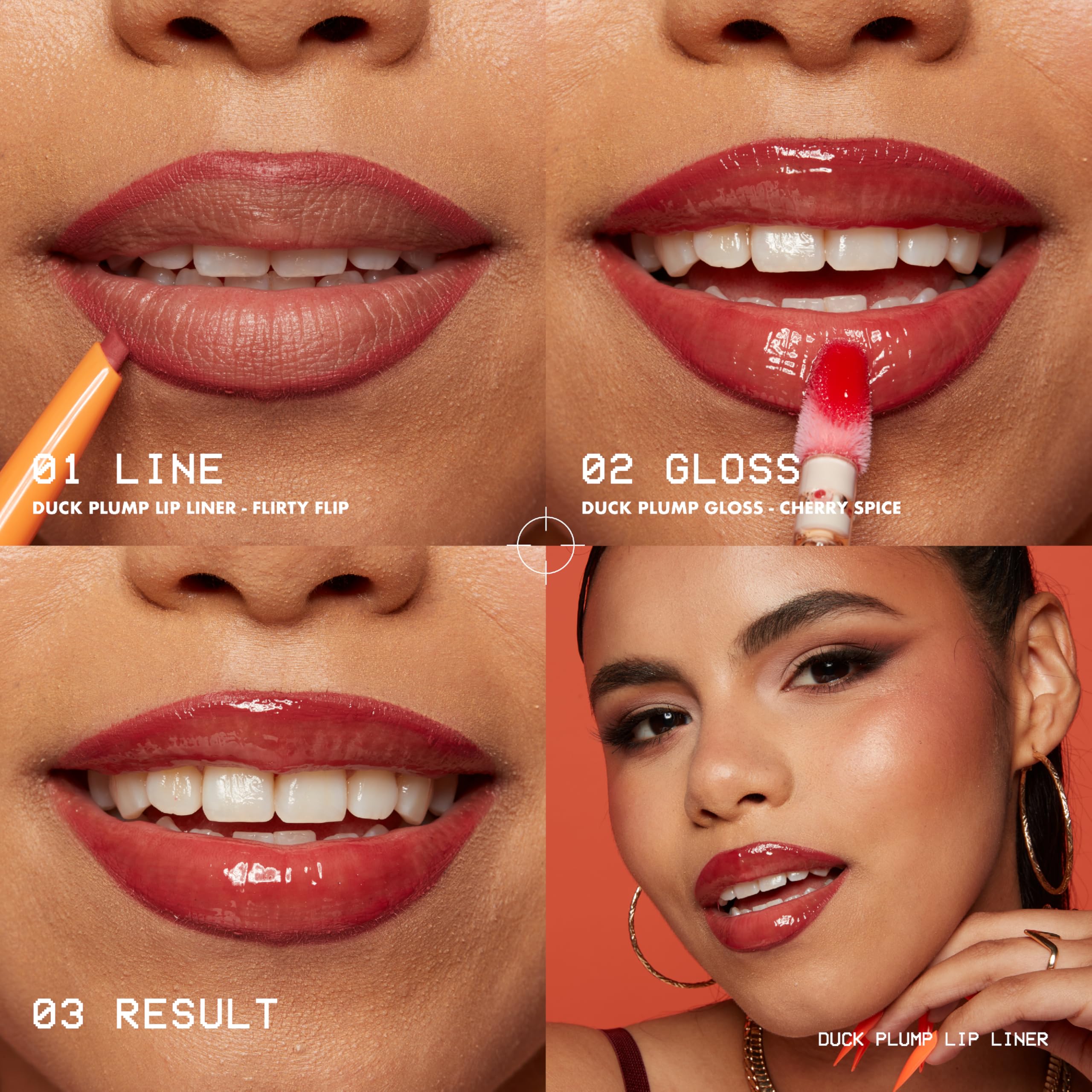 NYX Professional Makeup Duck Plump Plumping Lip Liner - Flirty Flip - Up To 10 HR Wear 9