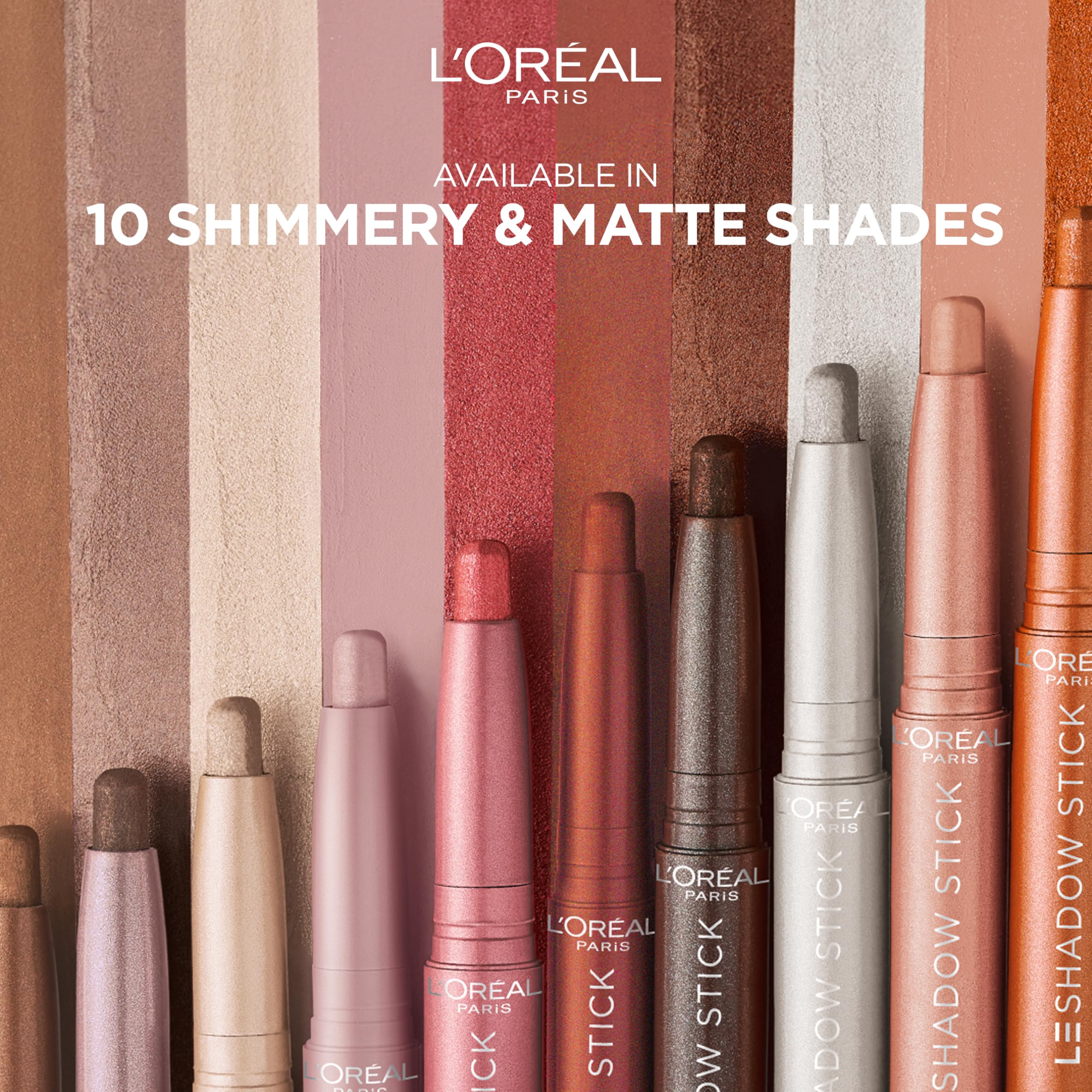 L'Oreal Paris Paradise Le Shadow Cream Eyeshadow Stick - Smudge Resistant 6