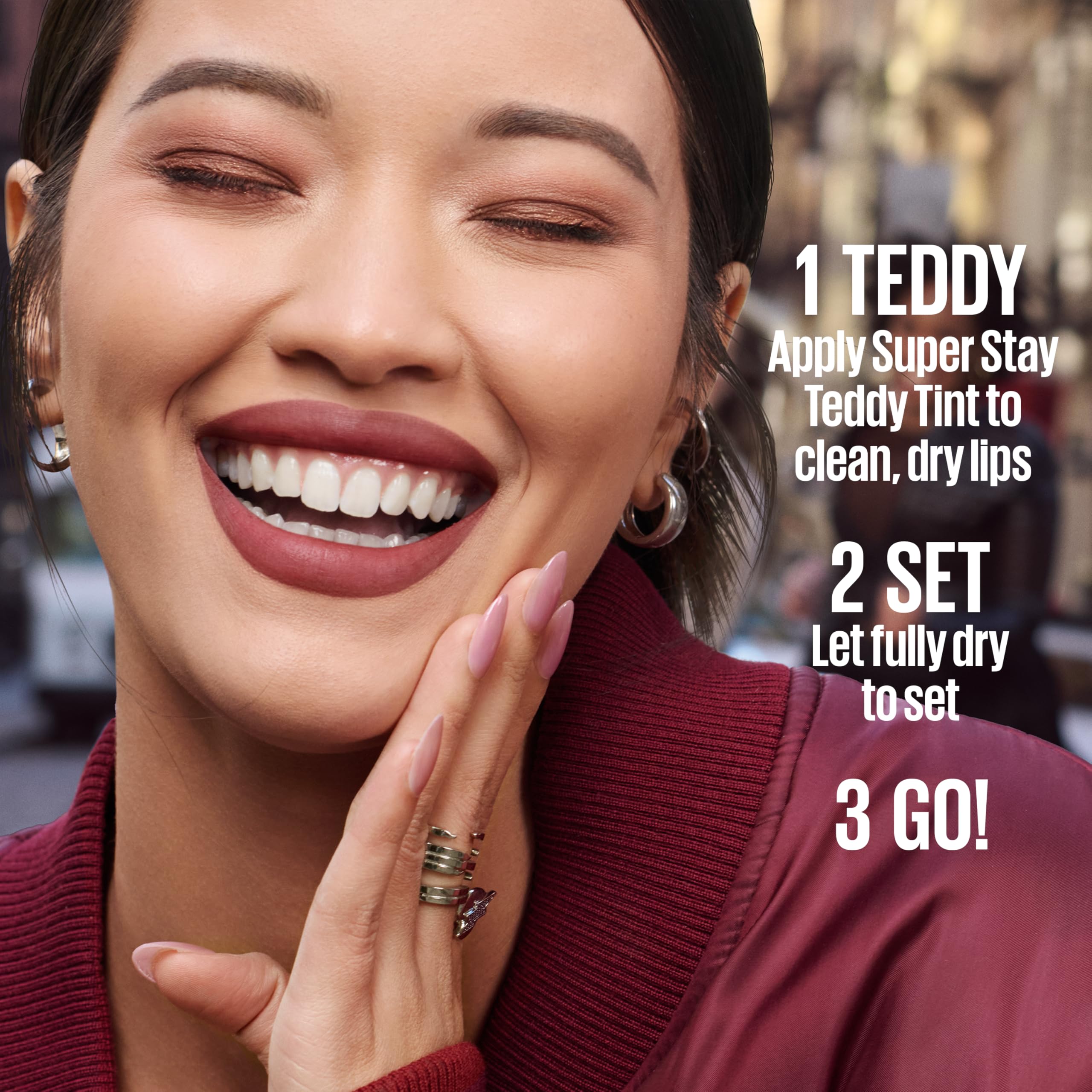 Maybelline Super Stay Teddy Tint Nudes: Up To 12 Hour Blurred Matte Lipstick 8
